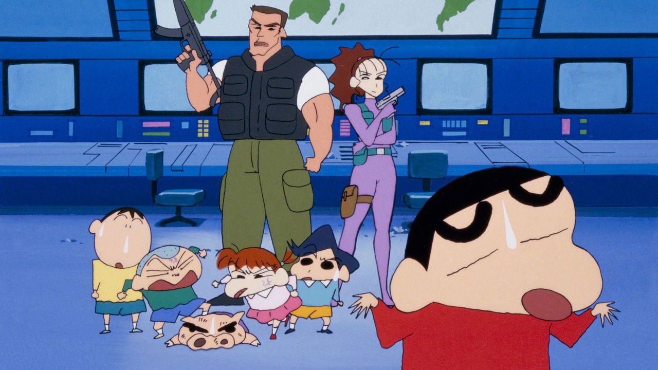 Backdrop for Crayon Shin-chan: Dengeki! Buta no Hizume Daisakusen
