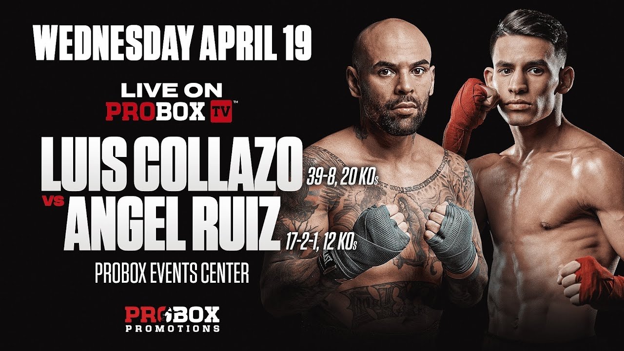 Backdrop for Luis Collazo vs. Angel Ruiz