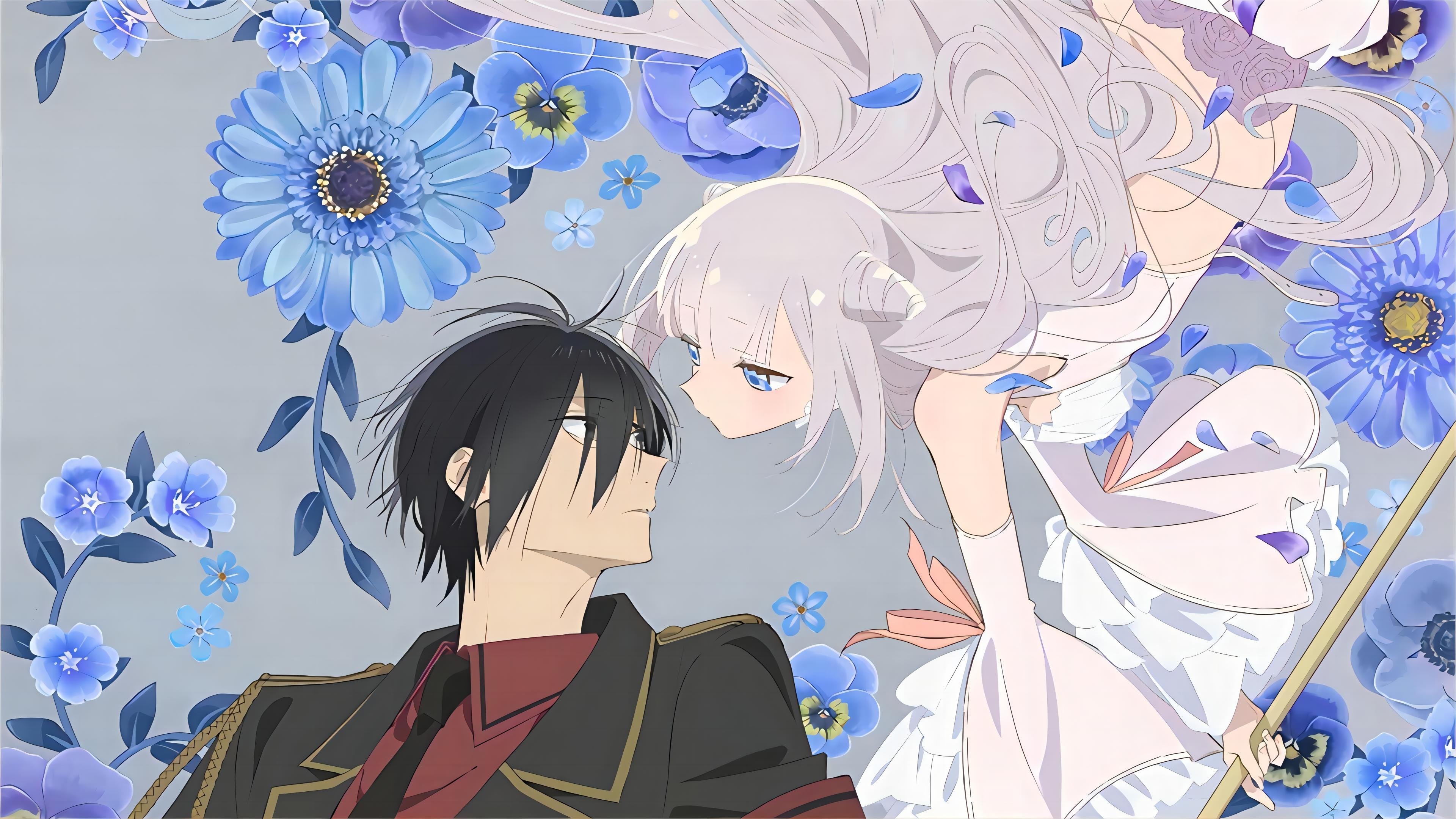 Backdrop for The Magical Girl and the Evil Lieutenant Used to Be Archenemies