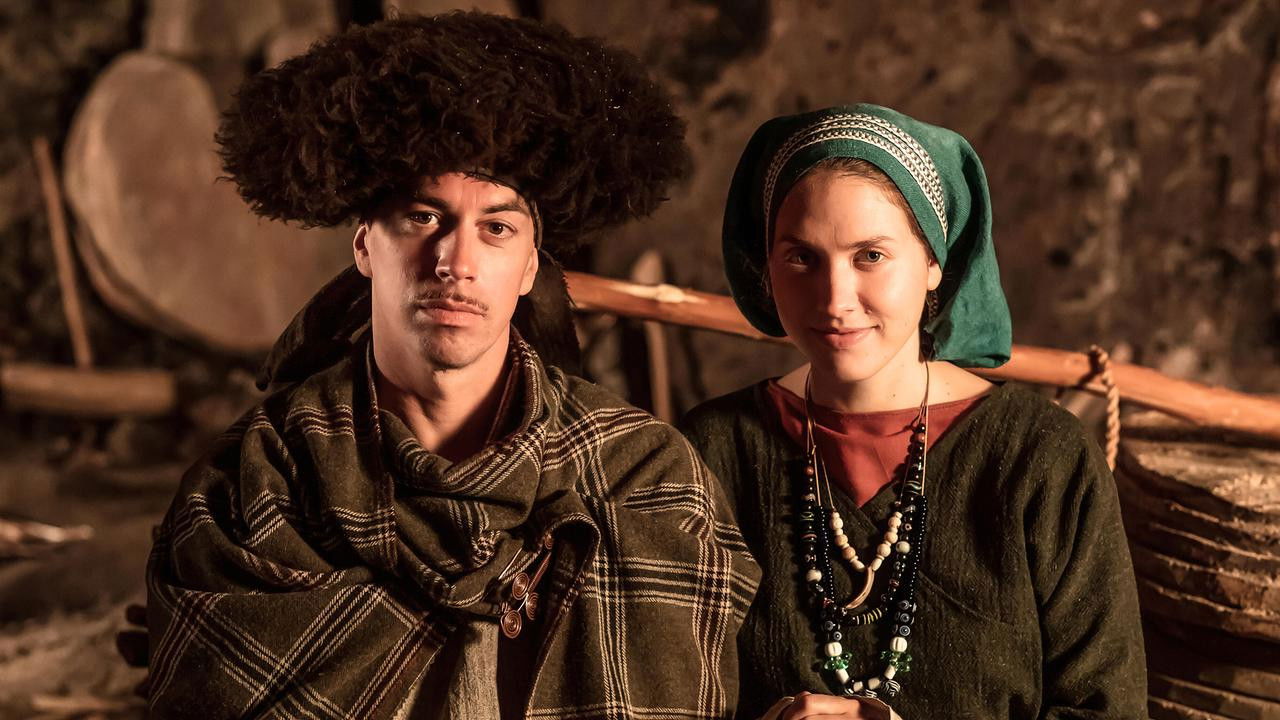 Backdrop for The Salt Saga: White Gold of the Alps