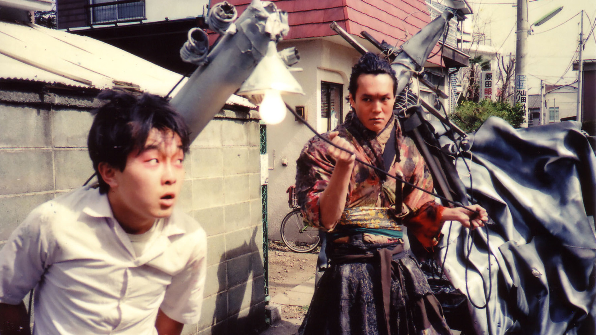 Backdrop for The Adventure of Denchu-Kozo