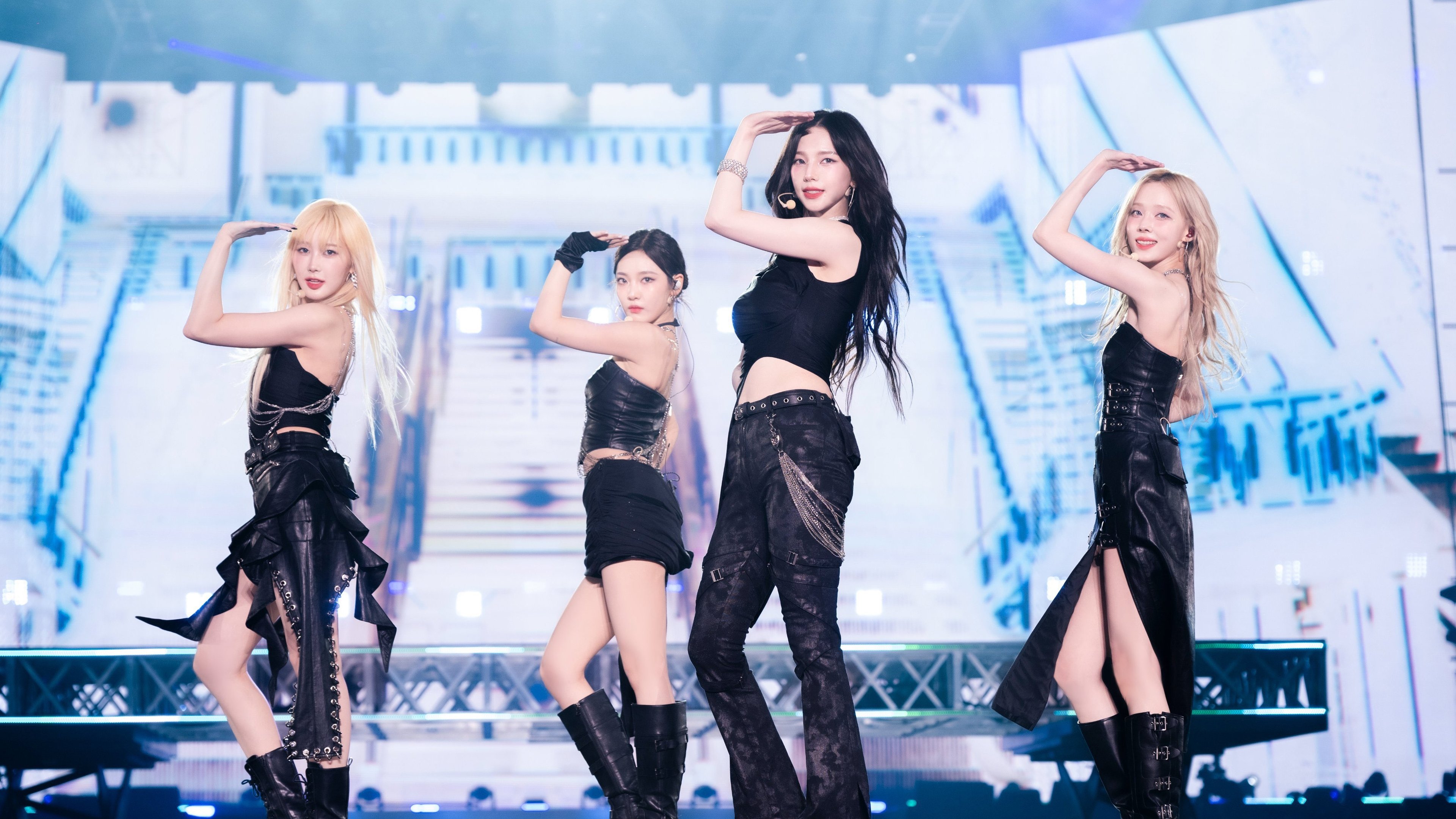 Backdrop for 2024 aespa LIVE TOUR – SYNK：PARALLEL LINE – in TOKYO DOME -SPECIAL EDITION