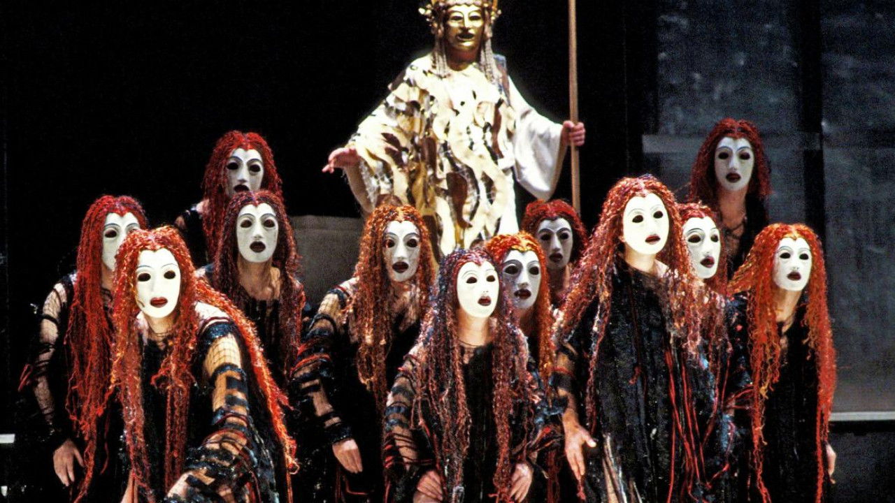 Backdrop for The Oresteia