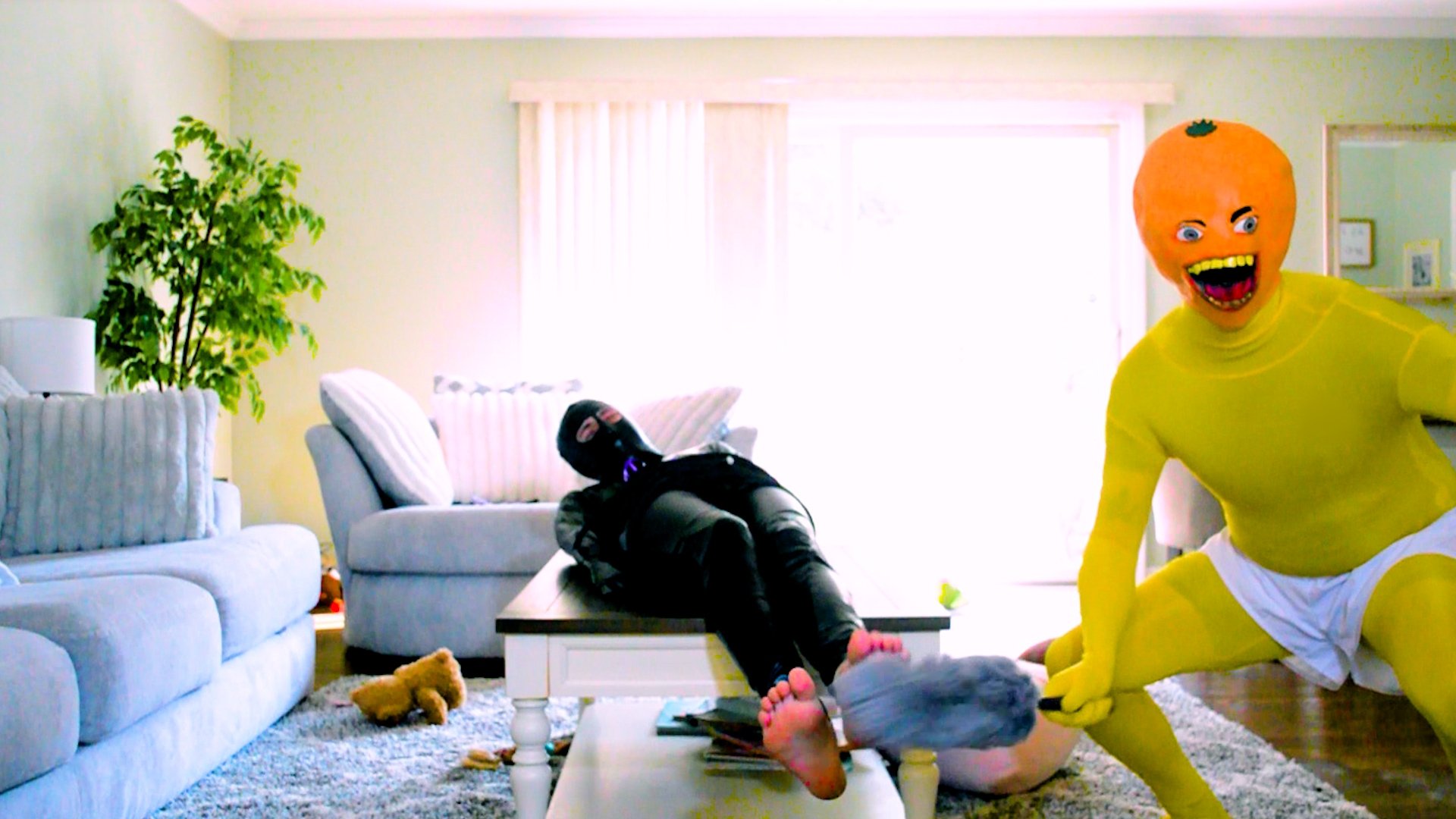 Backdrop for 90 Seconds of a Child Being Exposed to Graphic Content