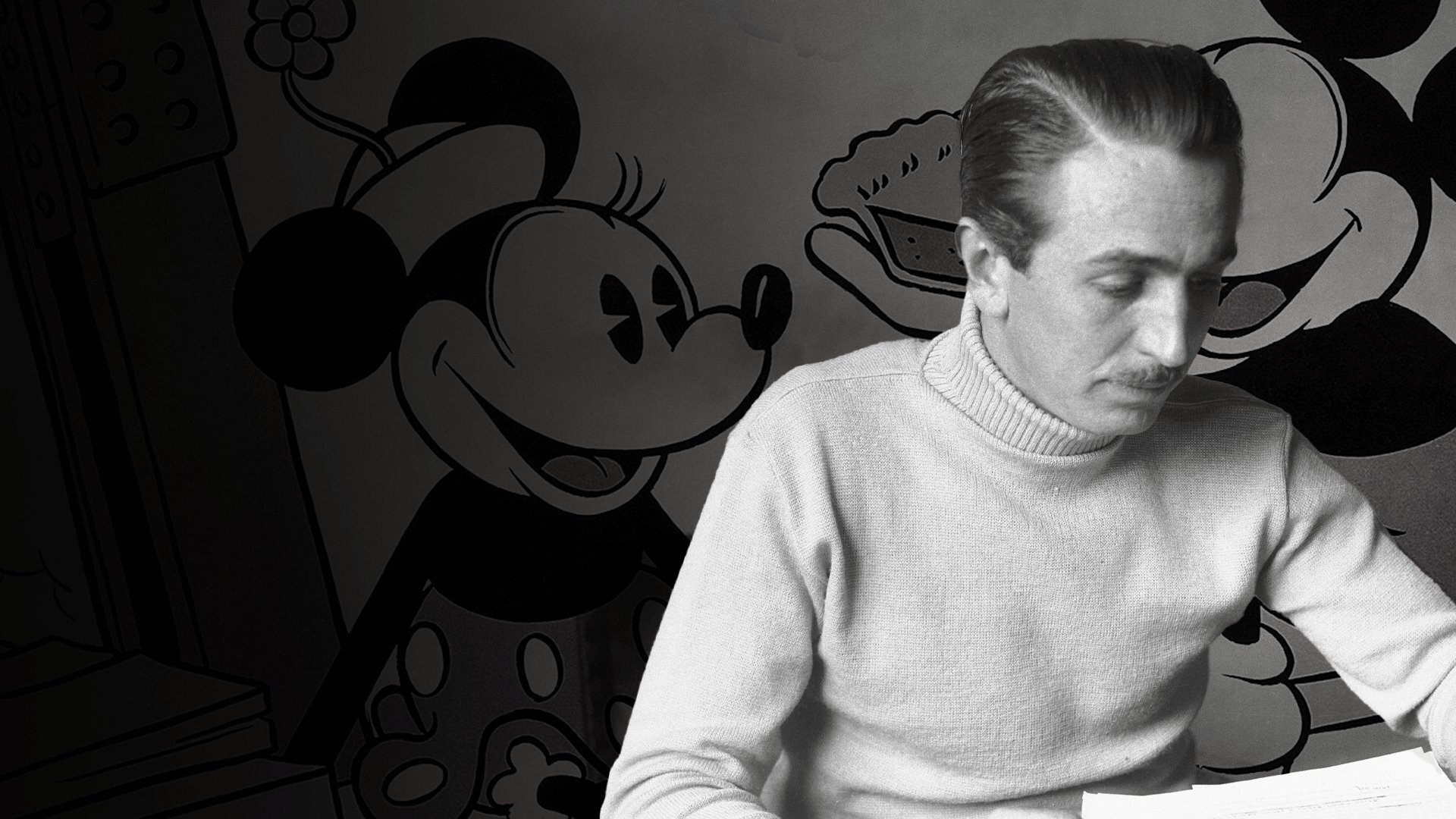Backdrop for Walt Disney, l'homme qui voulait changer le monde
