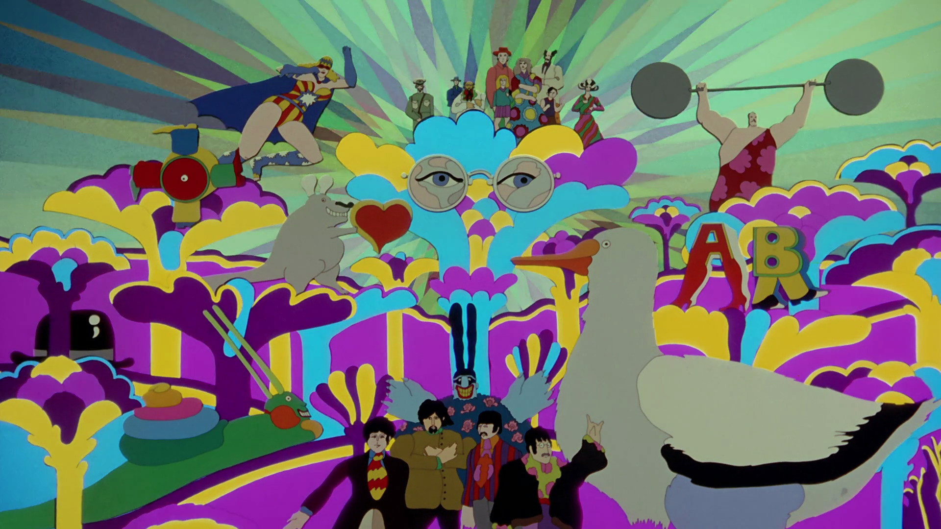 Backdrop for Yellow Submarine