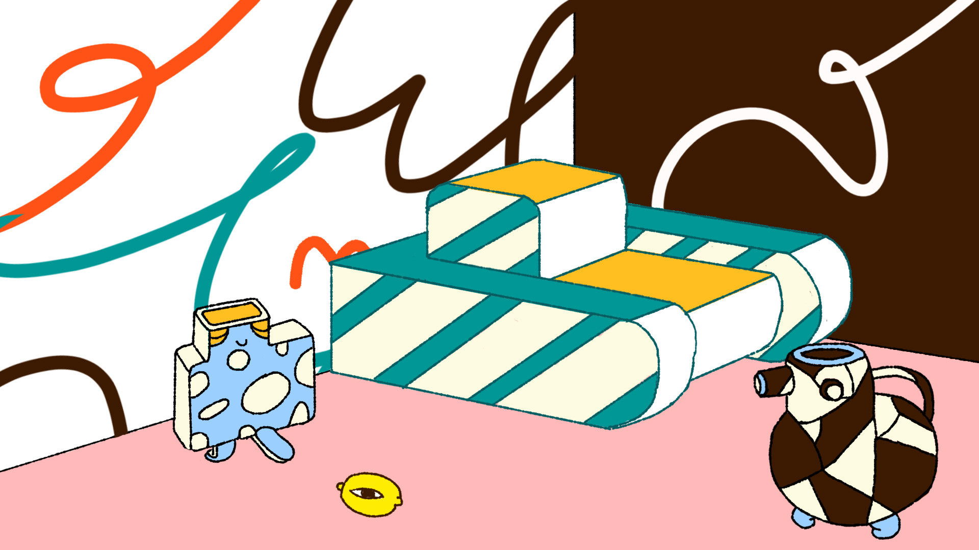 Backdrop for Lemon Resort