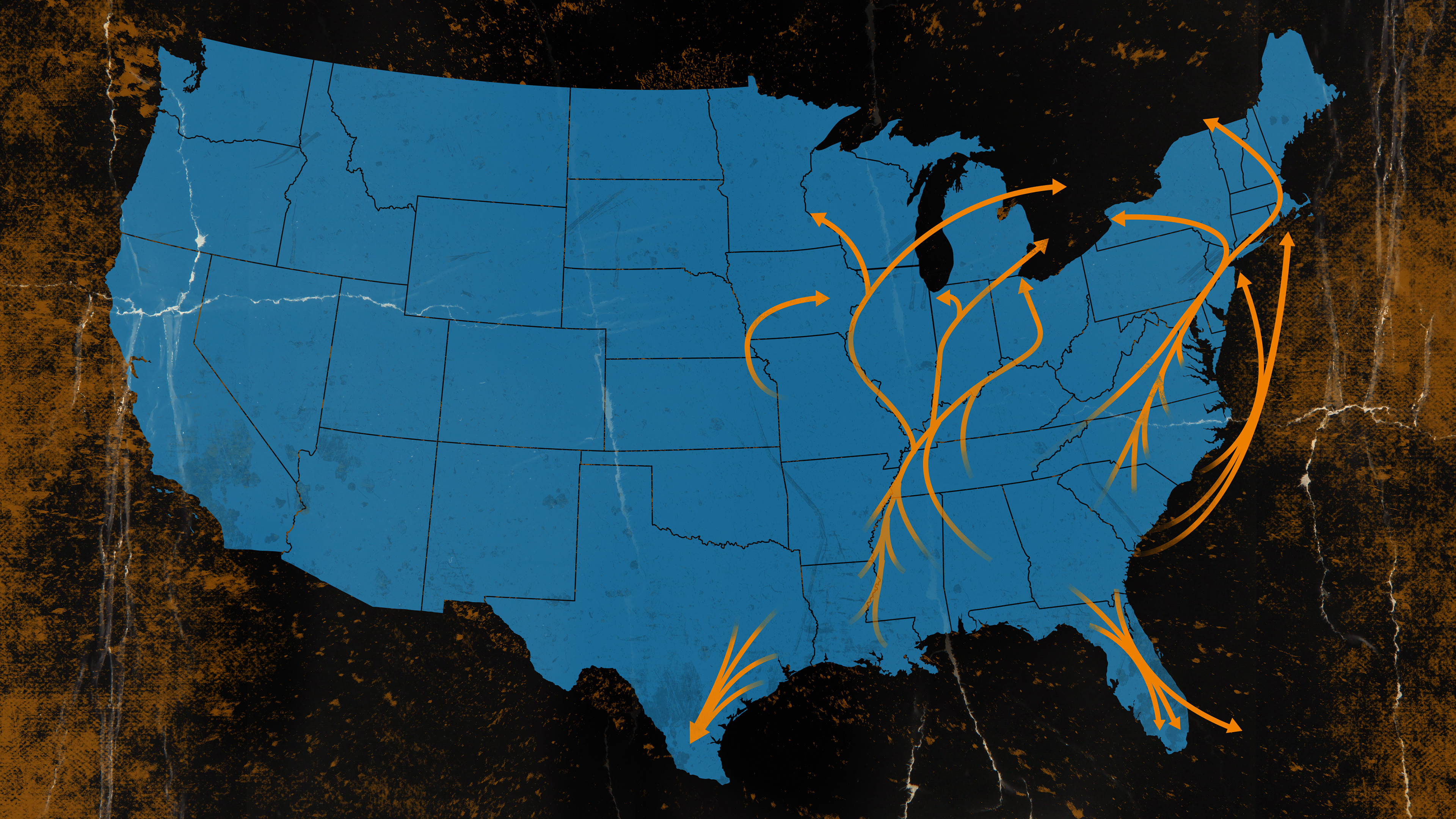 Backdrop for Underground Railroad: The Secret History