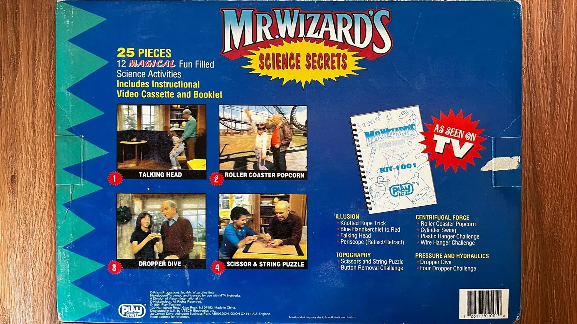 Backdrop for Mr. Wizard's Science Secrets