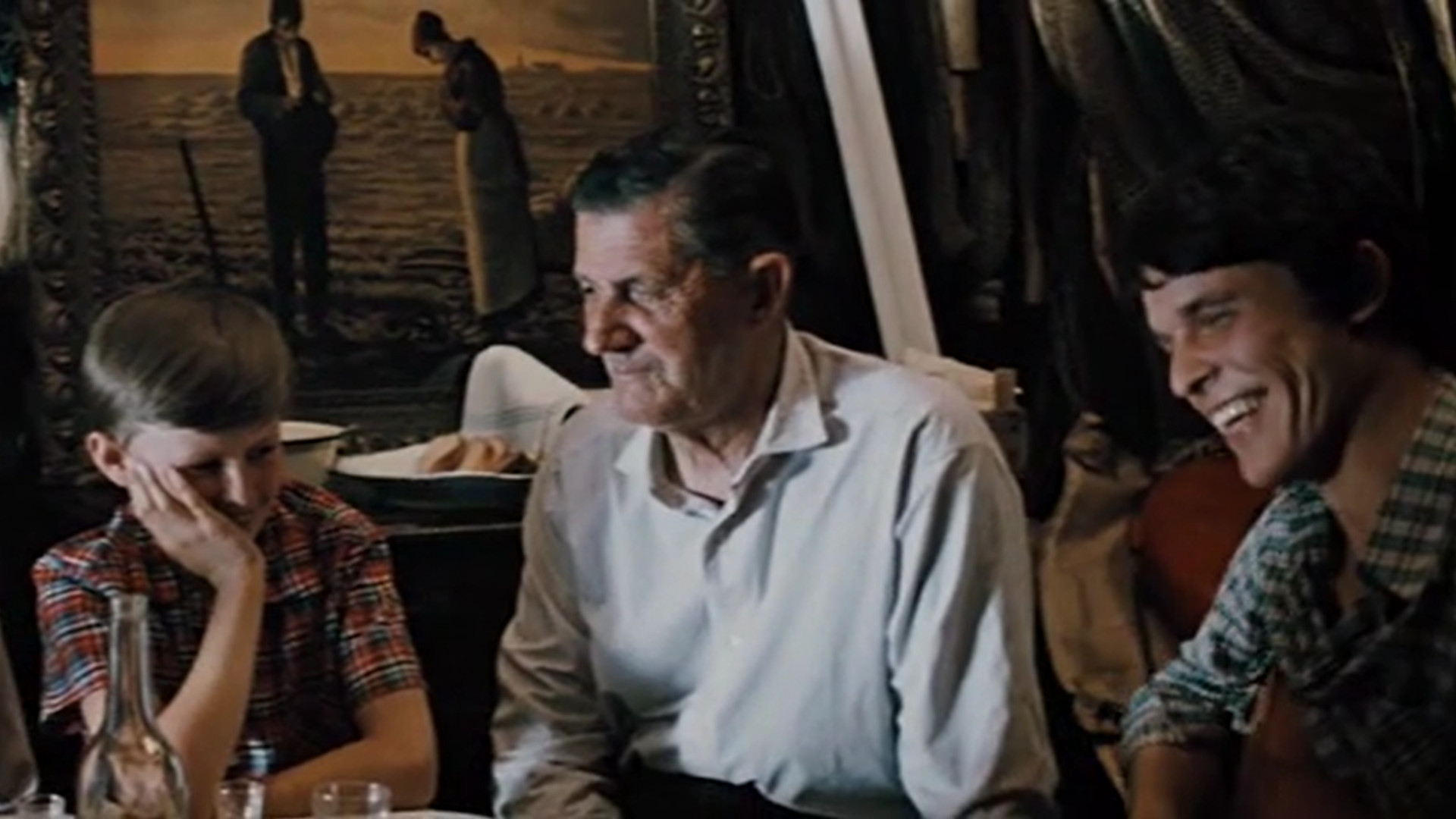 Backdrop for Apple in the River