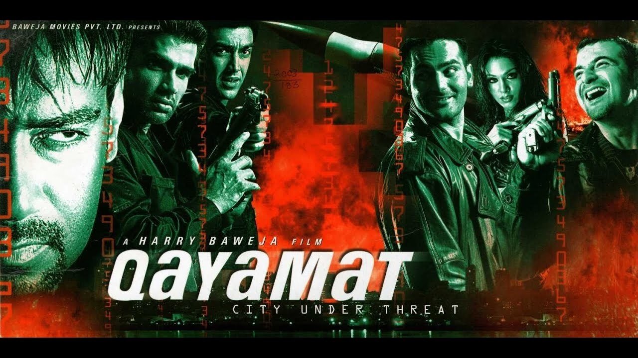Backdrop for Qayamat: City Under Threat