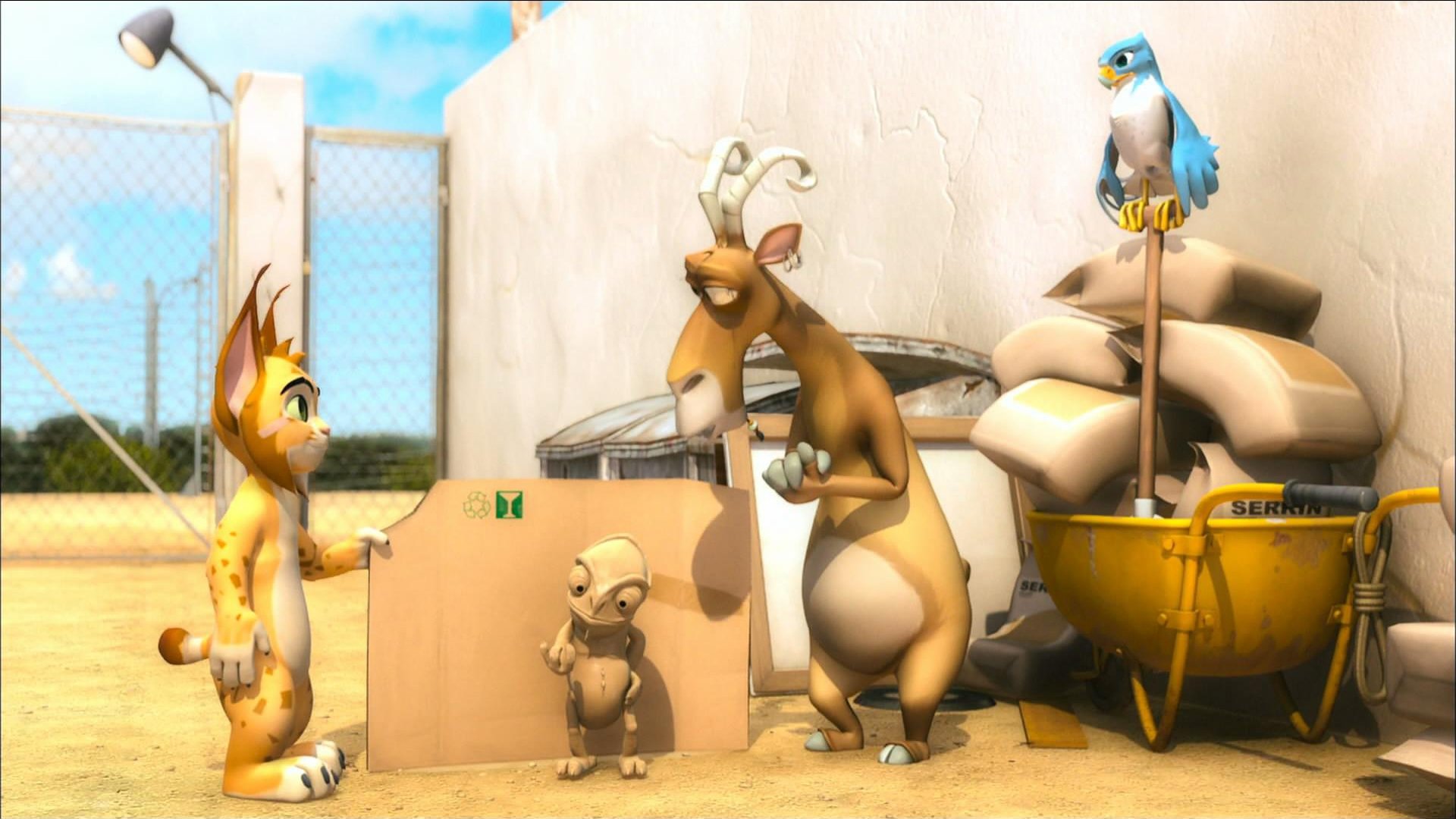 Backdrop for The Missing Lynx