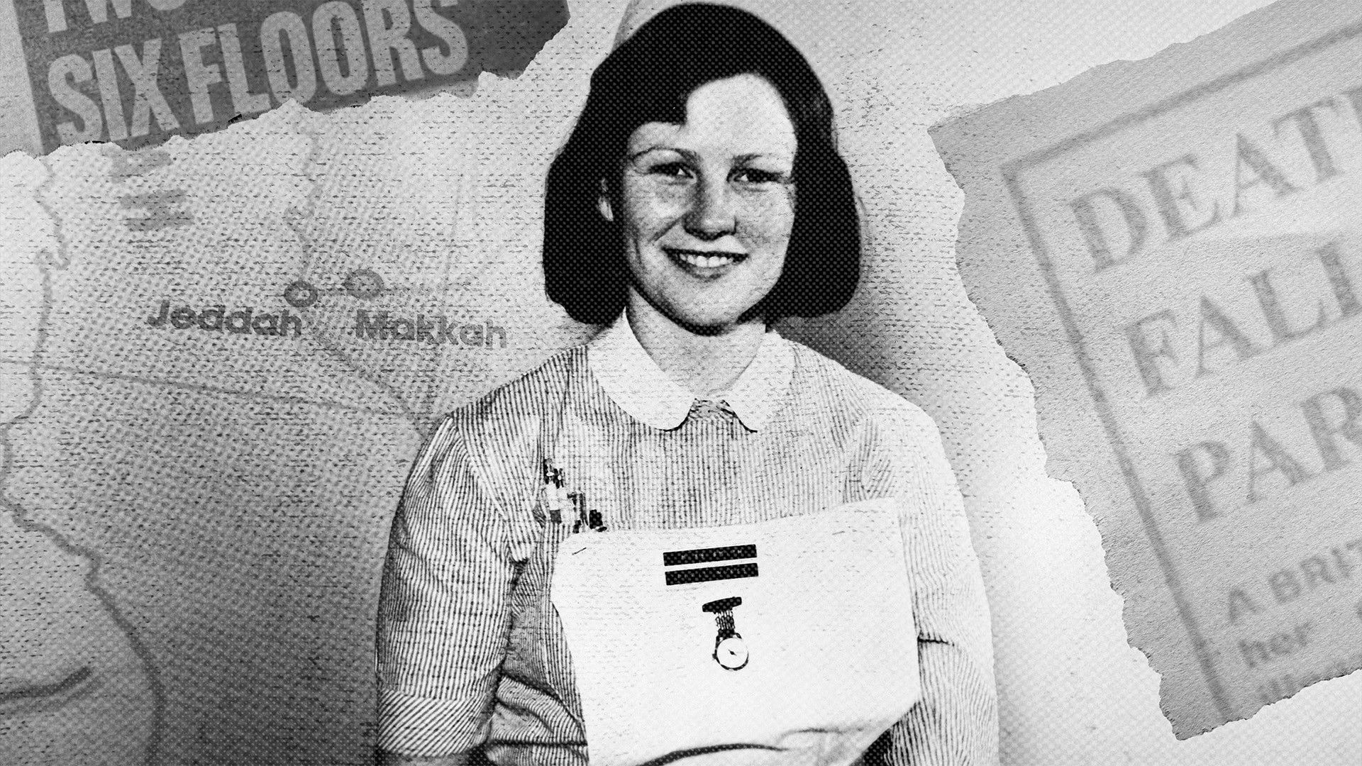 Backdrop for Death in the Desert: The Nurse Helen Mystery