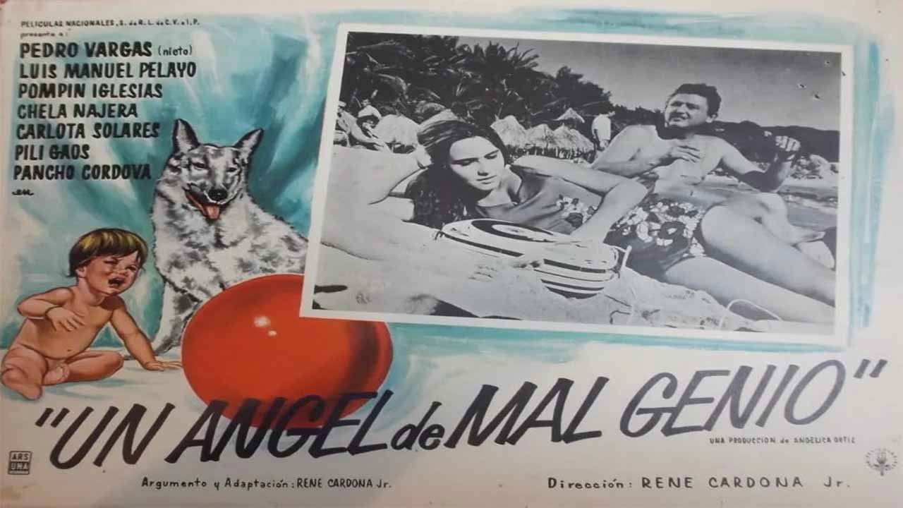 Backdrop for Un ángel de mal genio