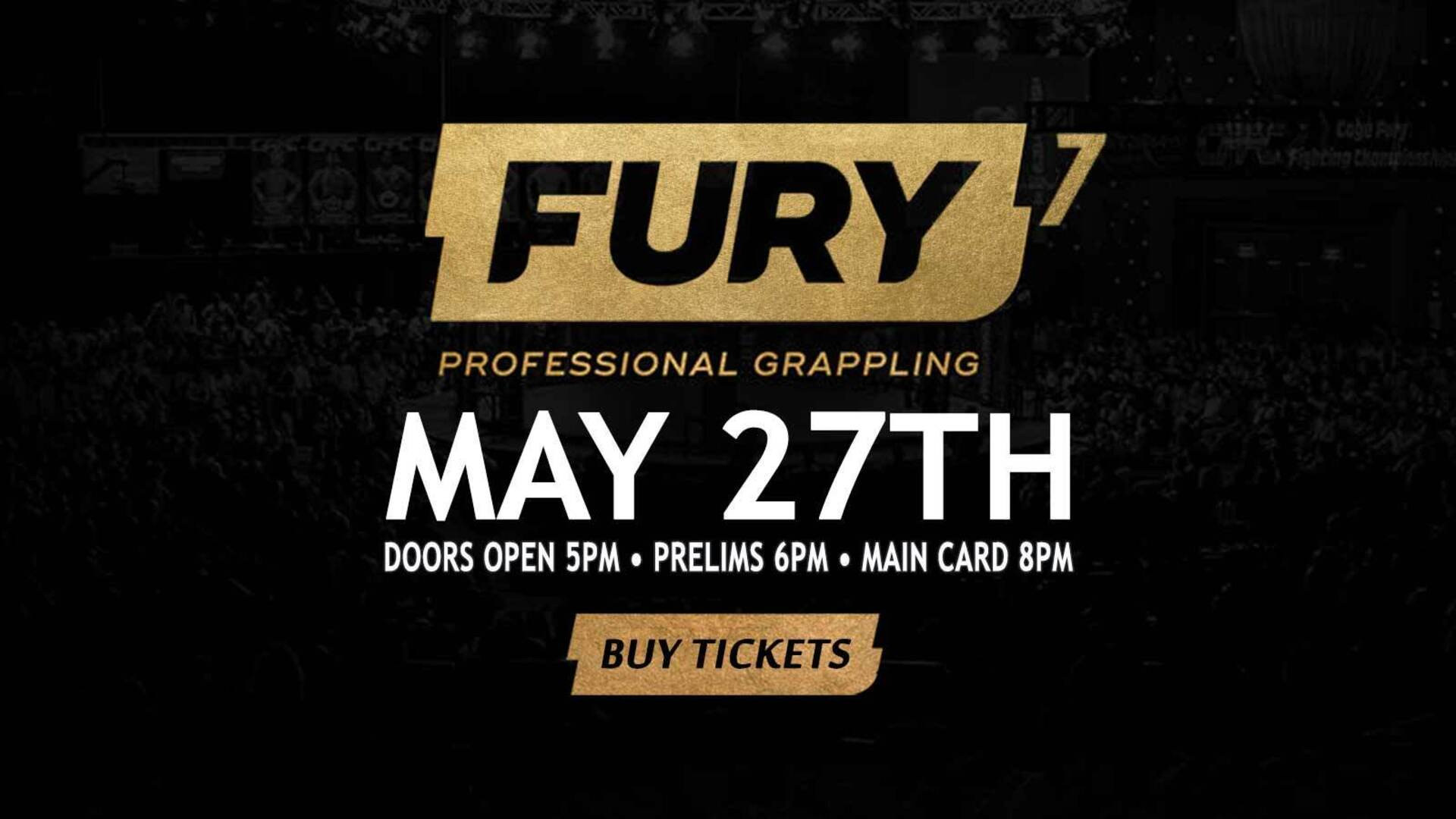 Backdrop for Fury Pro Grappling 7