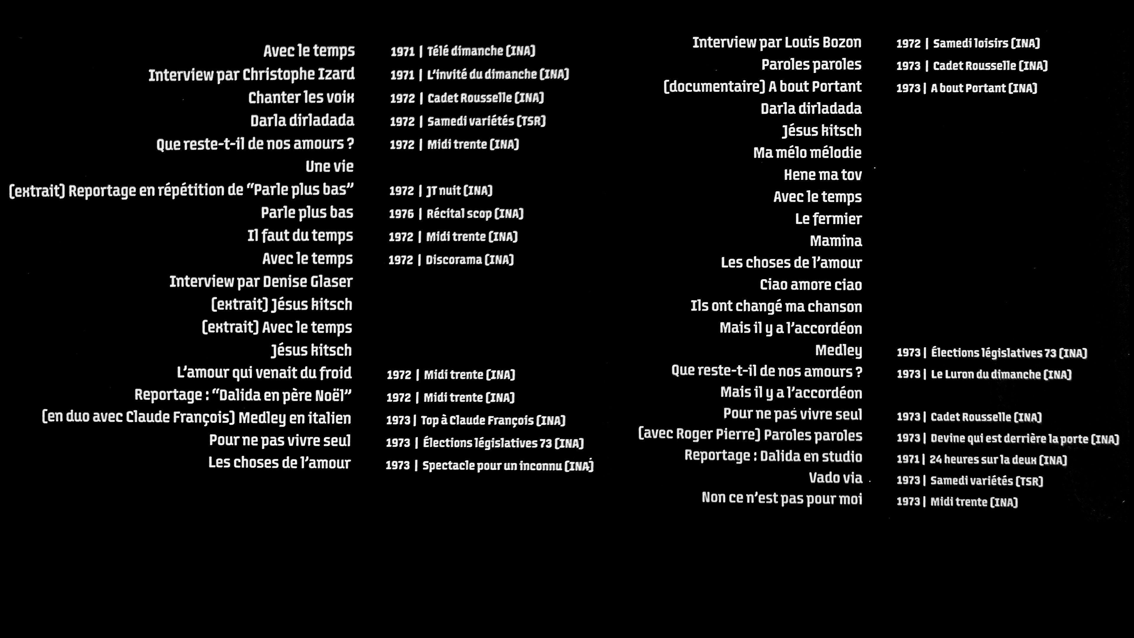 Backdrop for Dalida - Une Vie - 4