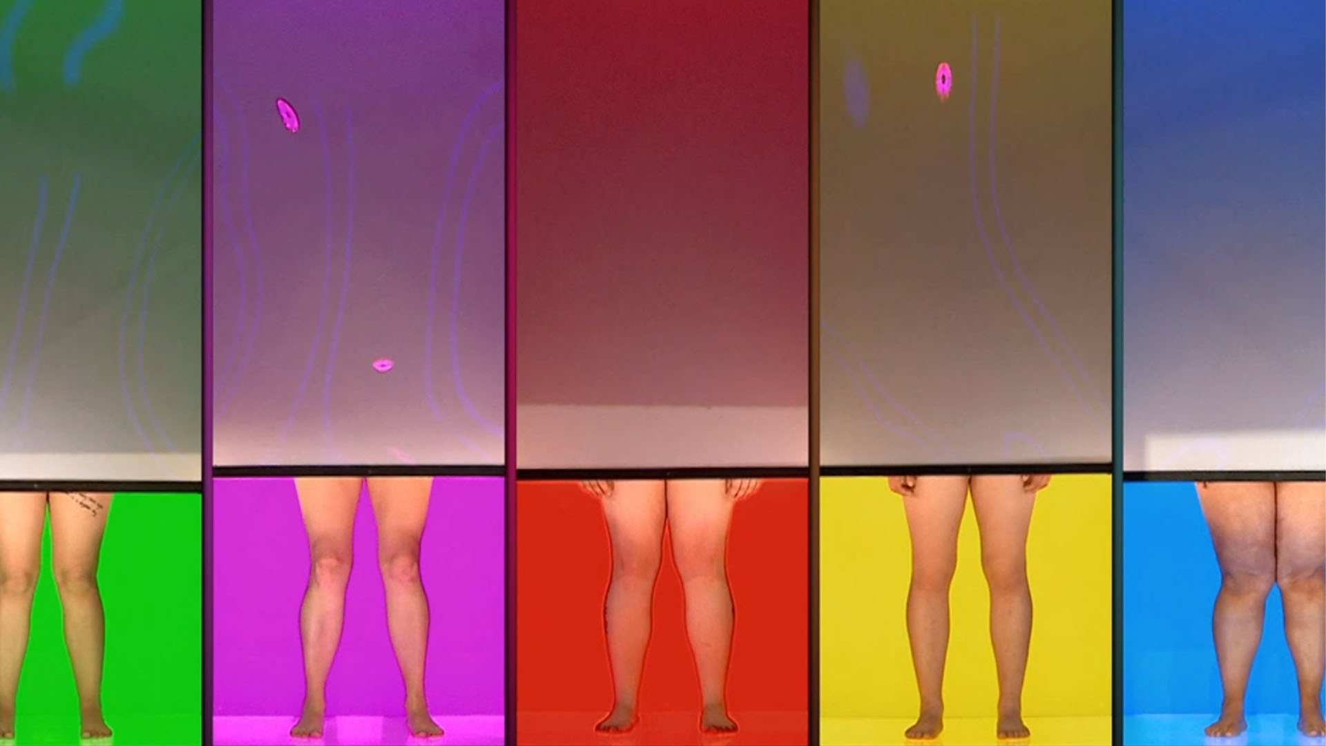 Backdrop for Naked Attraction Denmark