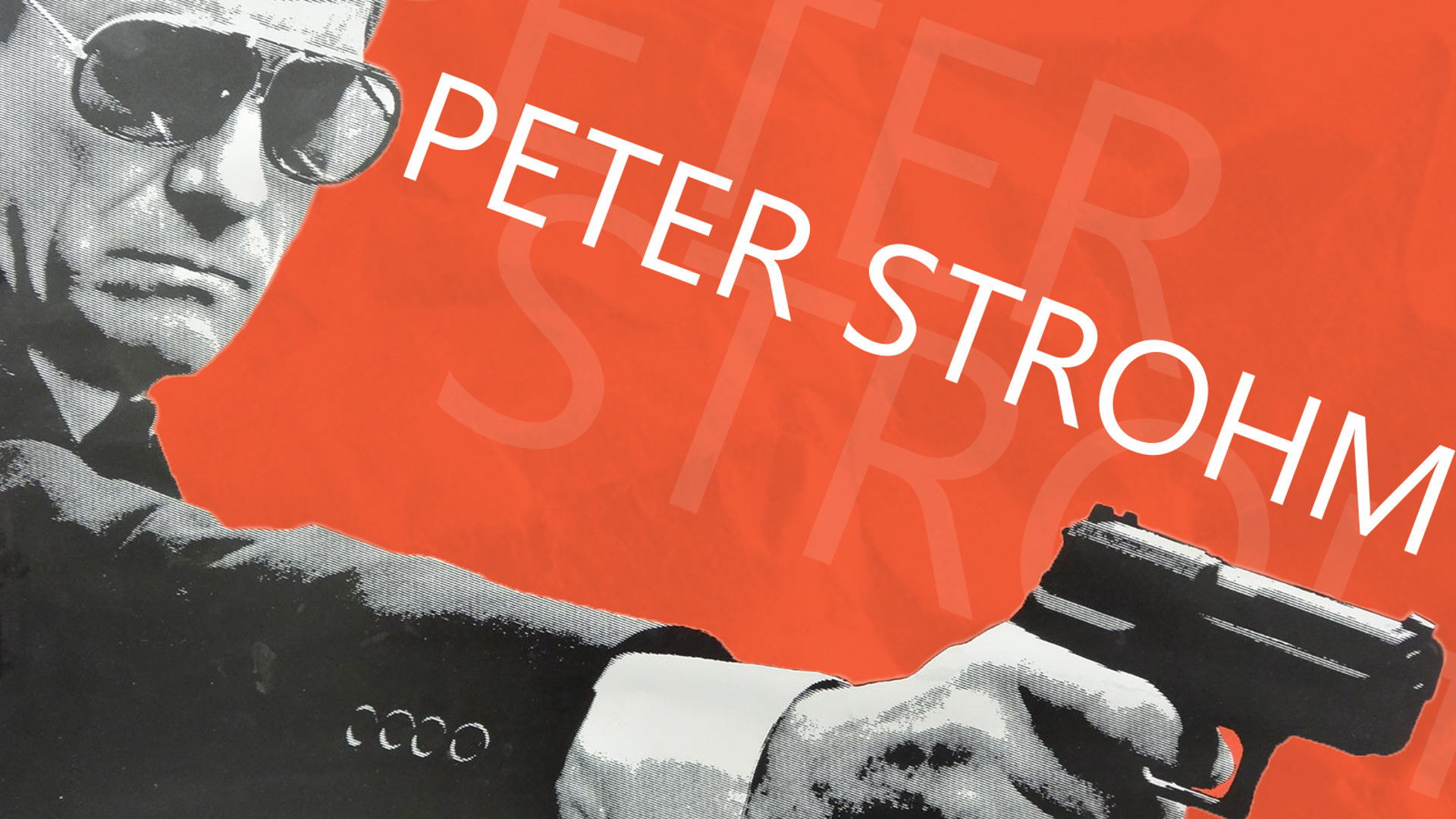 Backdrop for Peter Strohm