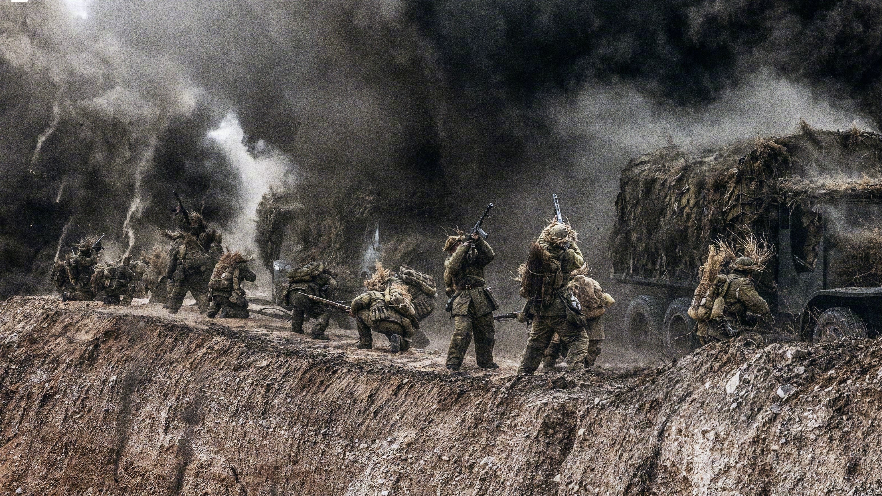 Backdrop for Battle of Shangganling