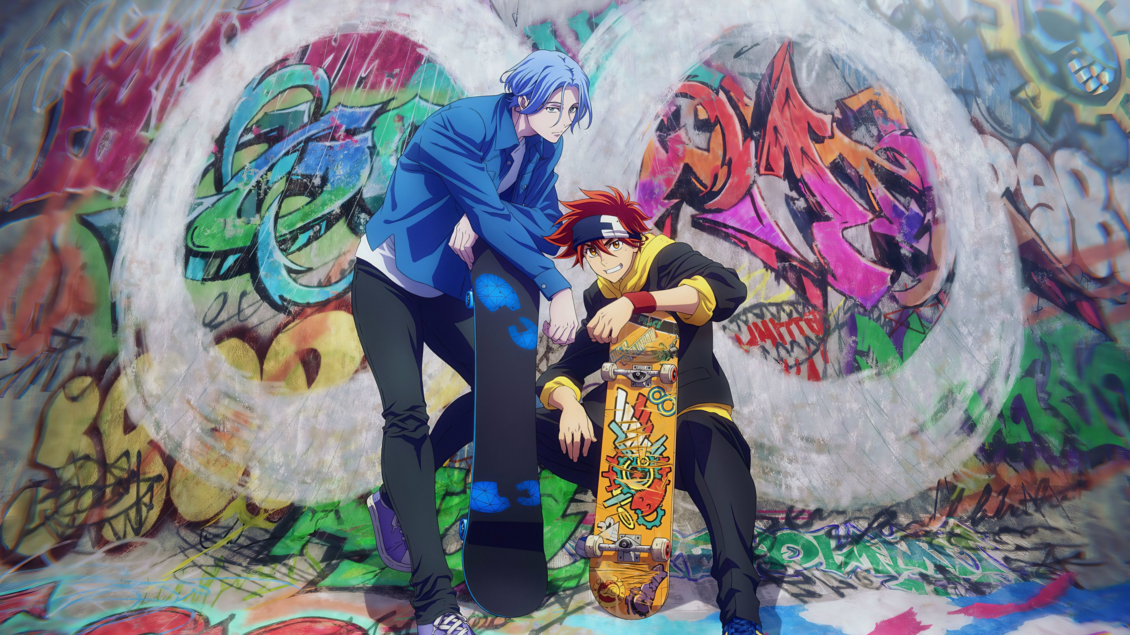 Backdrop for SK8 the Infinity