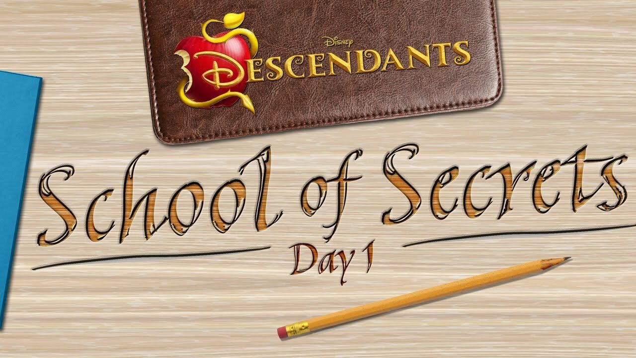 Backdrop for Descendants: School of Secrets