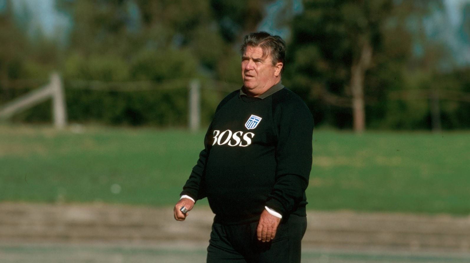 Backdrop for Ange & the Boss: Puskas in Australia