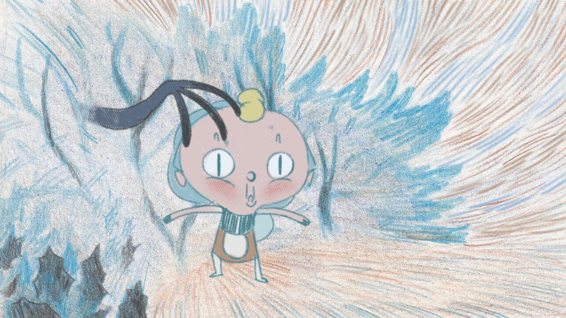 Backdrop for Through the Marsh