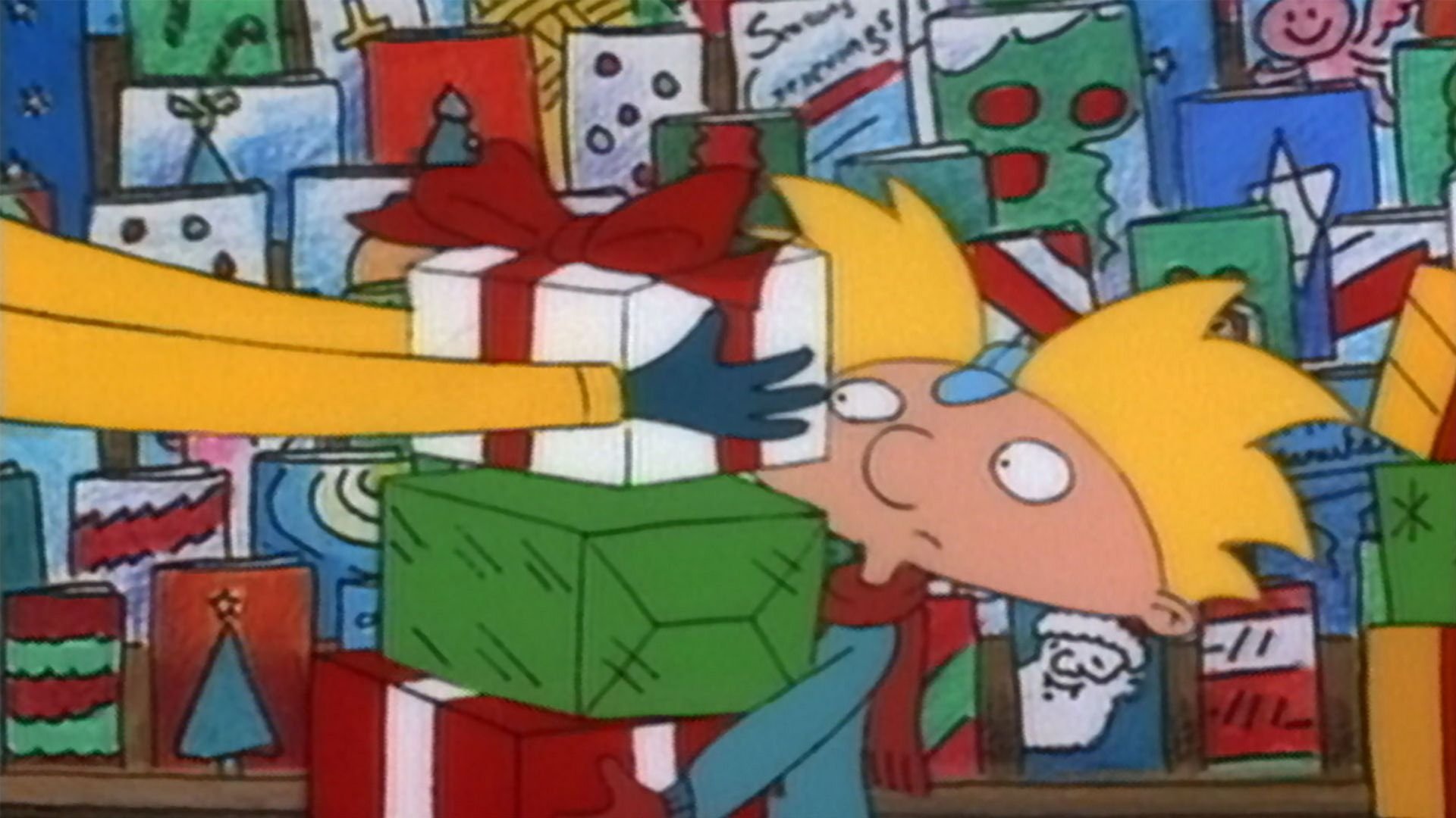 Backdrop for Hey Arnold! Arnold's Christmas