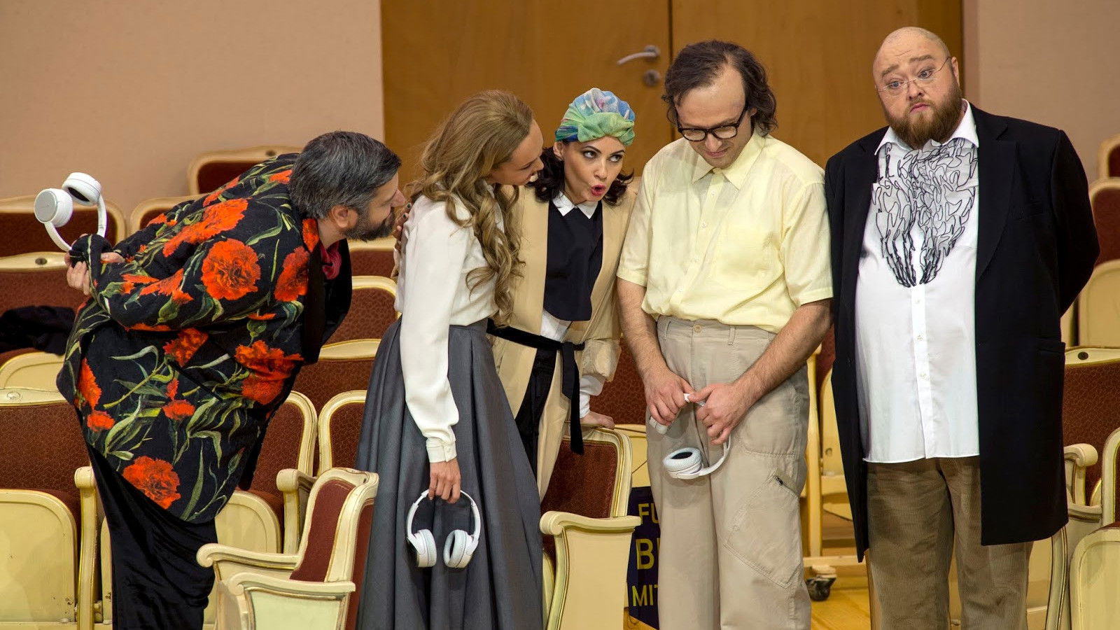 Backdrop for Betrothal in a Monastery