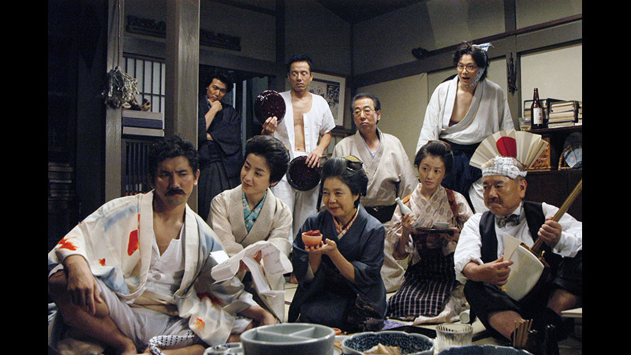 Backdrop for Natsumeke no Shokutaku