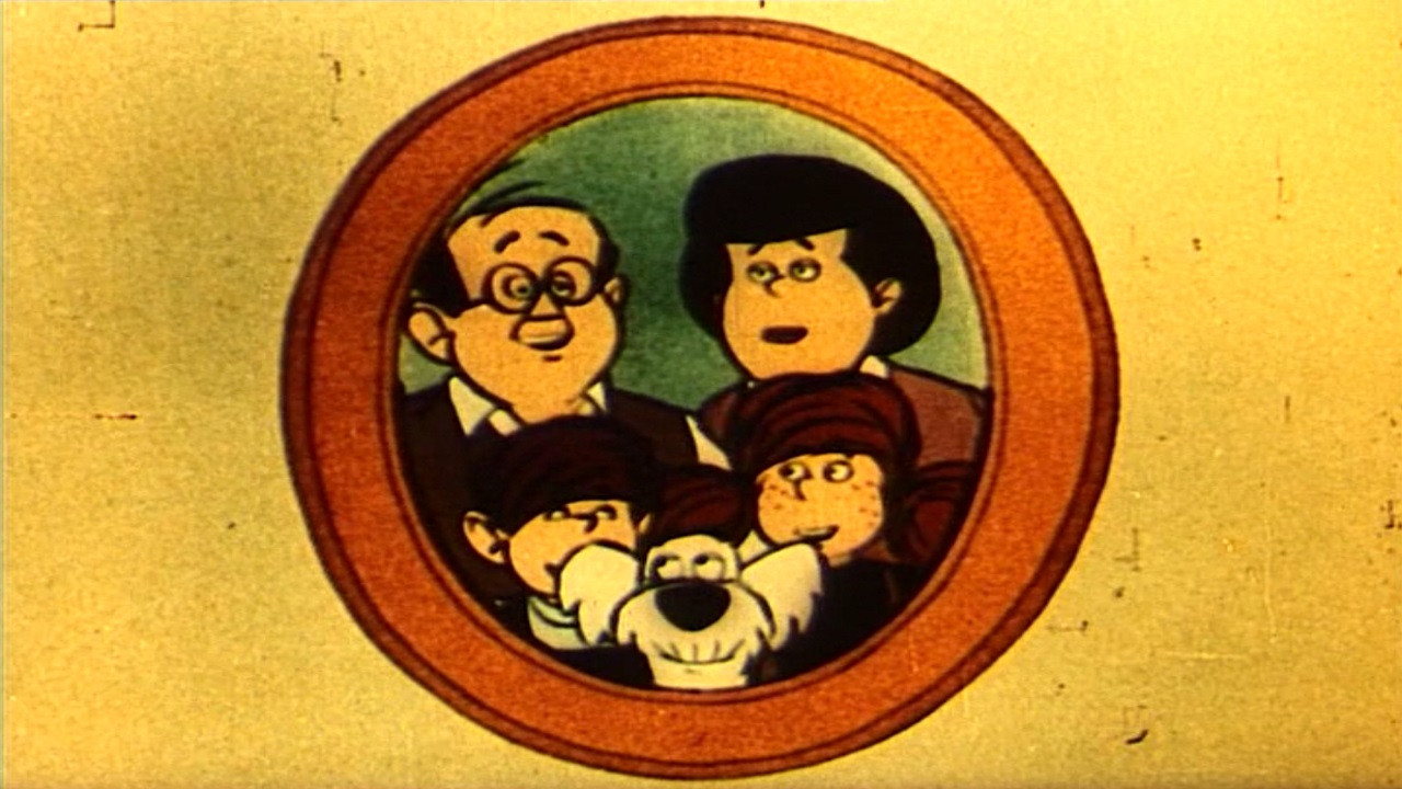 Backdrop for Mézga Aladár különös kalandjai