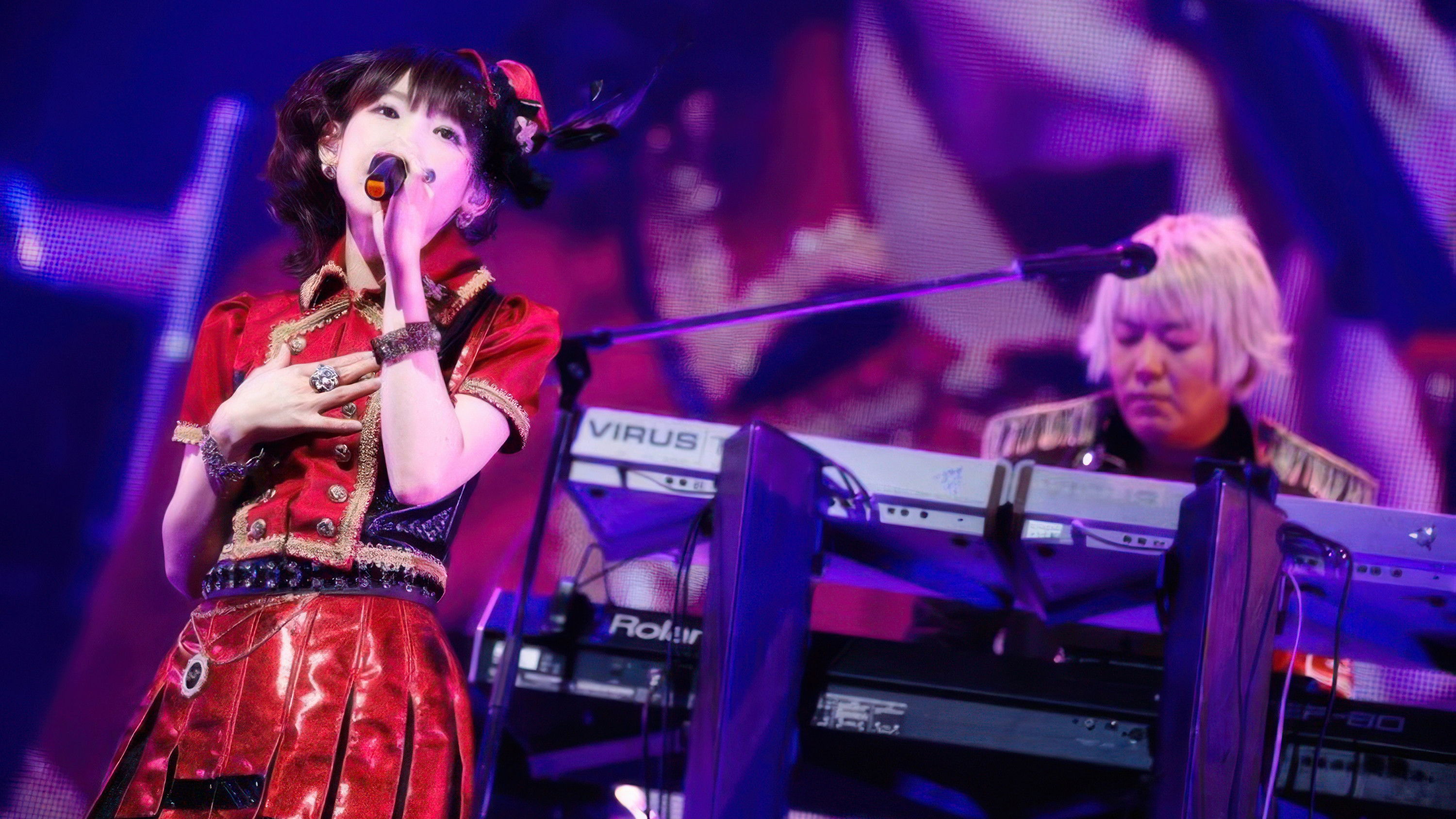 Backdrop for fripSide LIVE TOUR 2014-2015 FINAL in YOKOHAMA ARENA