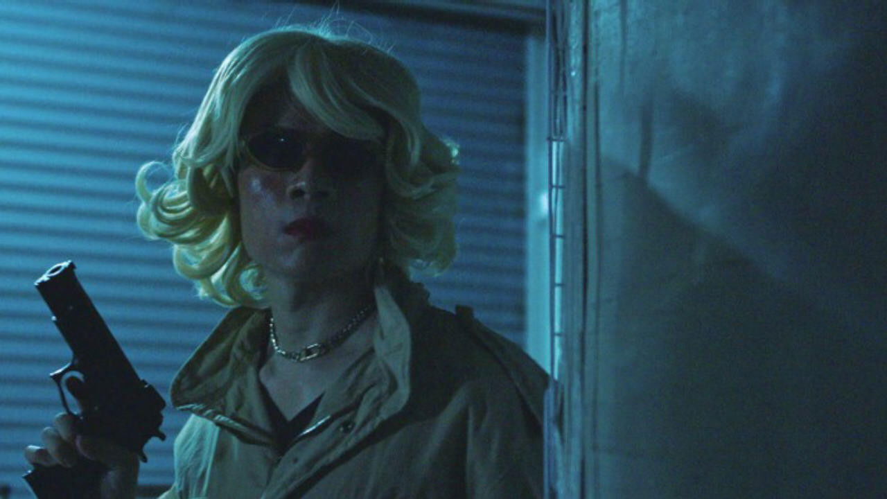 Backdrop for Red Aninsri; Or, Tiptoeing on the Still Trembling Berlin Wall