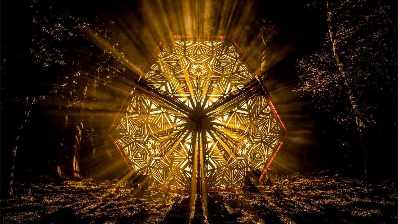 Backdrop for Qlimax - The Source