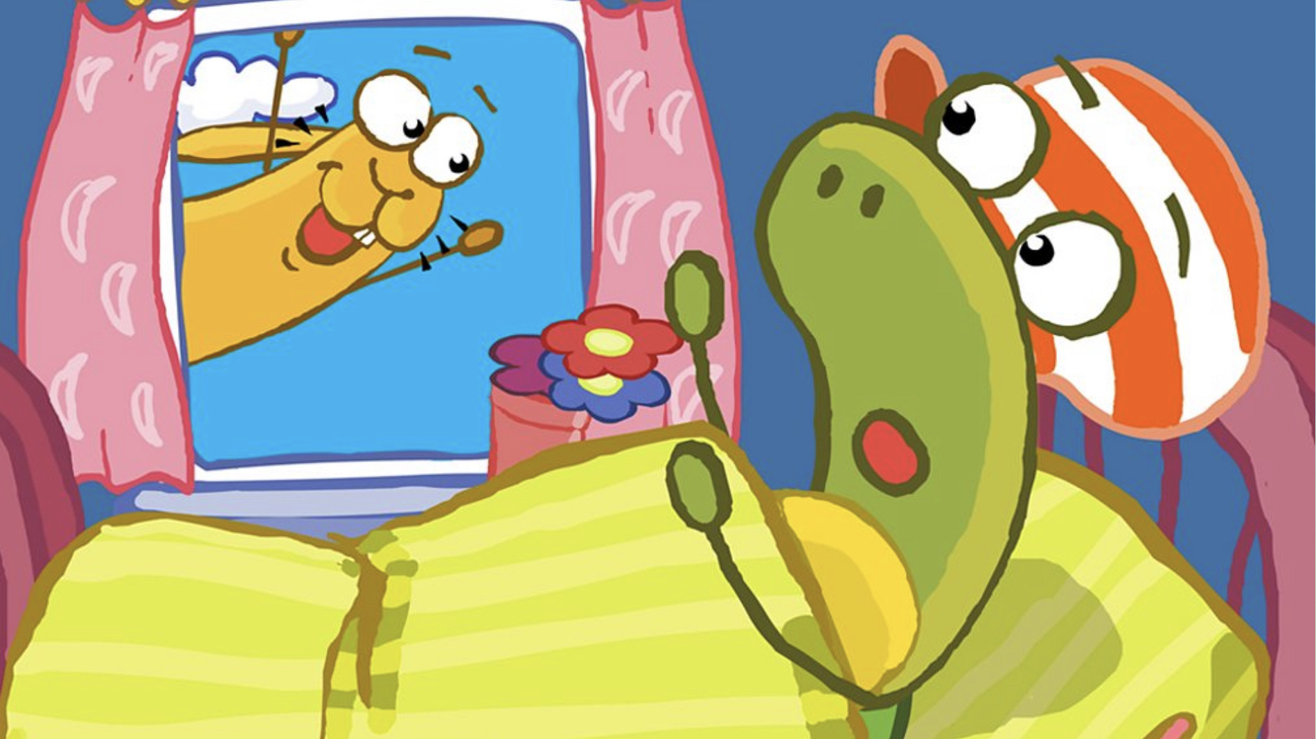 Backdrop for Harry and Toto