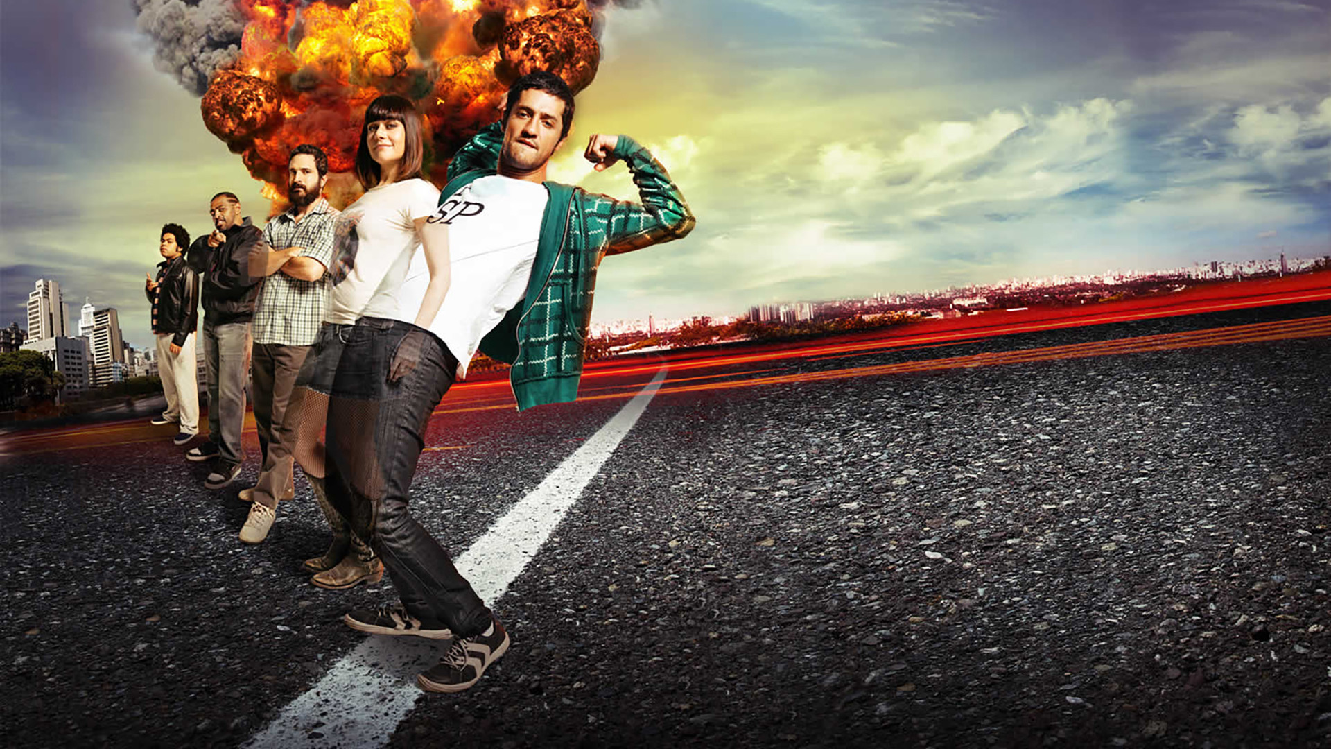 Backdrop for Two Rabbits