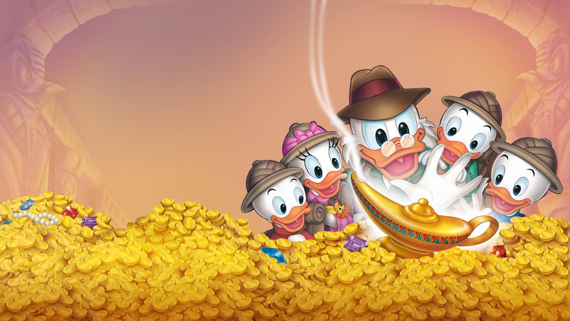 Backdrop for DuckTales: The Movie - Treasure of the Lost Lamp