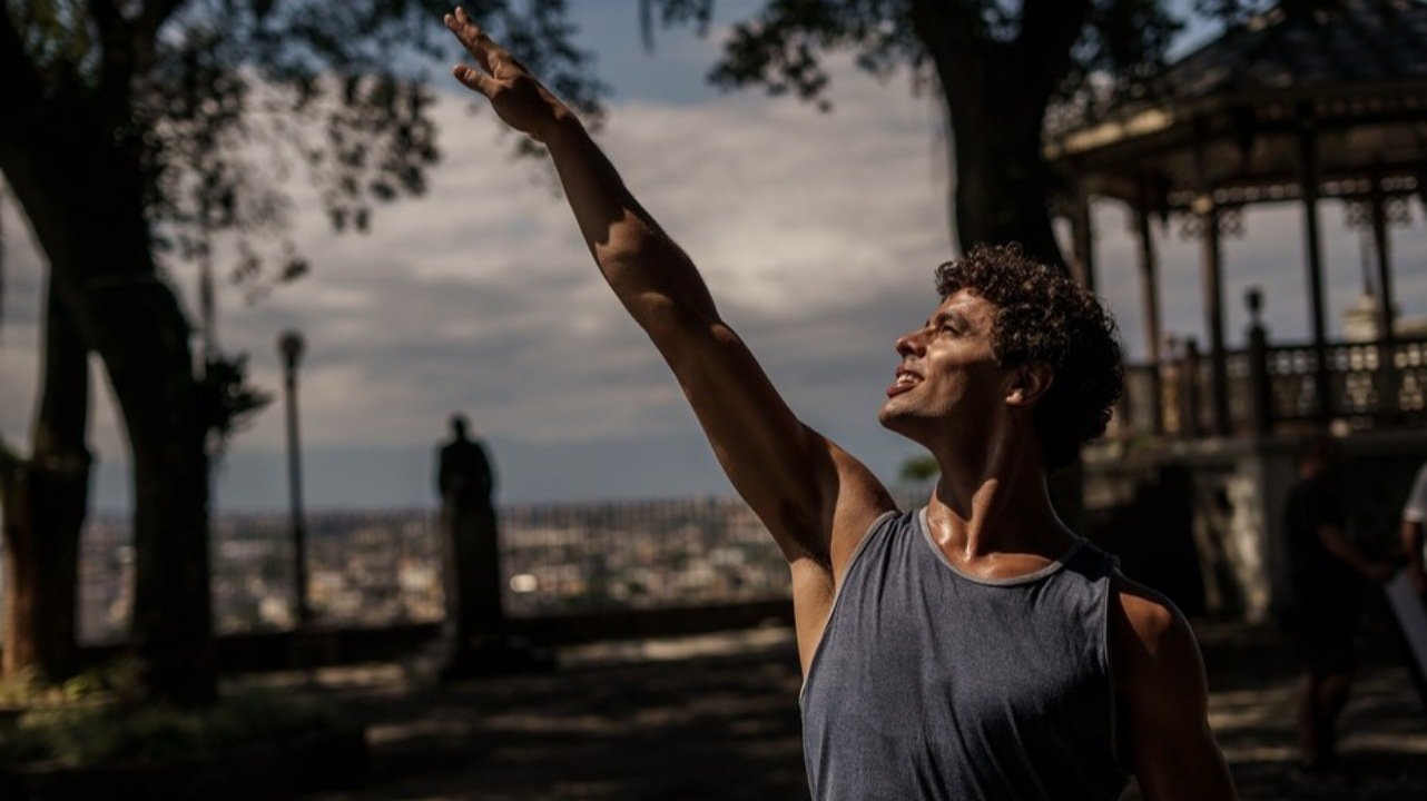 Backdrop for A Wolf Among the Swans