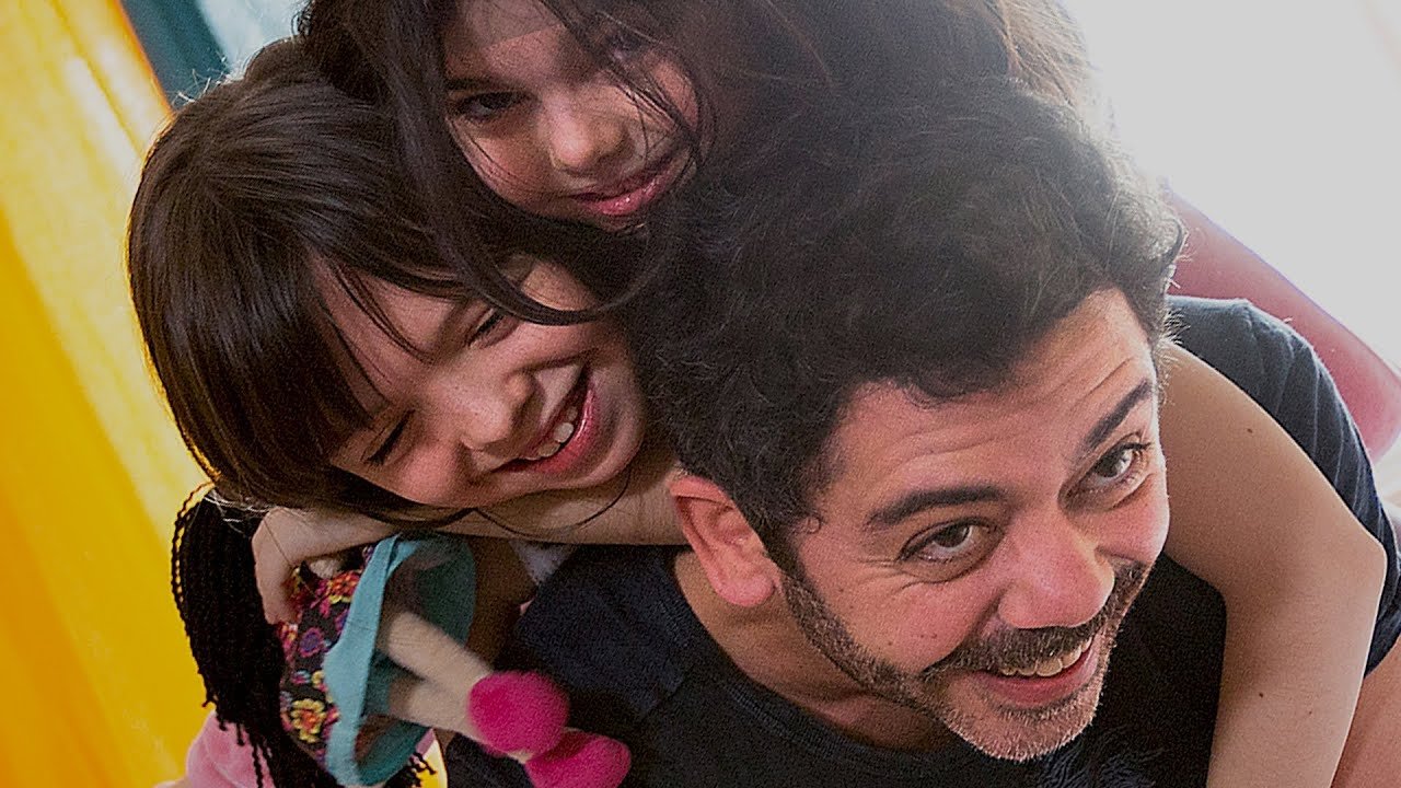 Backdrop for Dad in Training