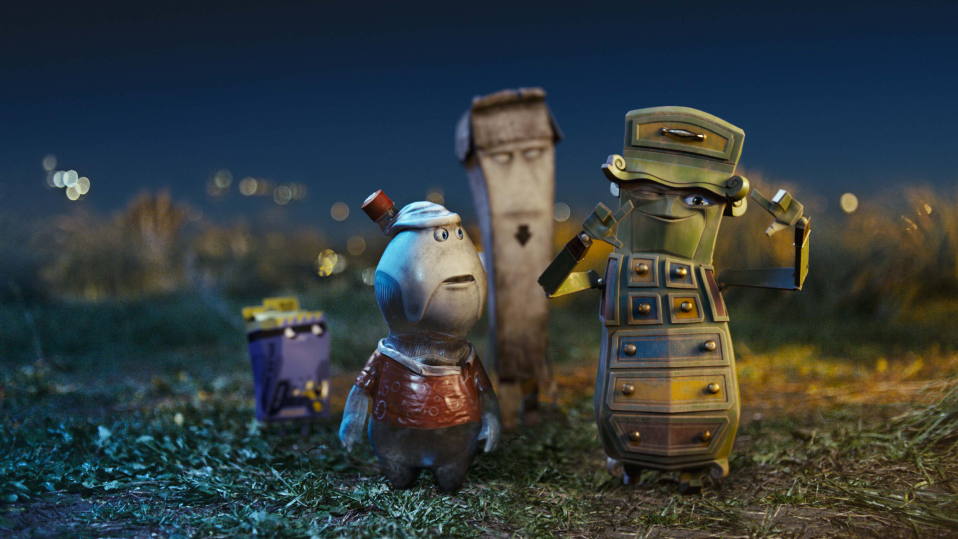 Backdrop for Trash: La Leggenda Della Piramide Magica