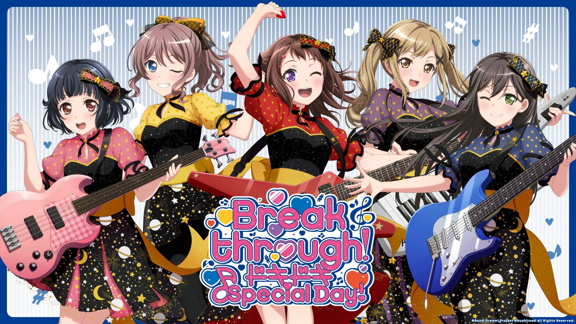 Backdrop for BanG Dream! 8th☆LIVE「Breakthrough!」 DAY2:ドキドキ♪Special Day!