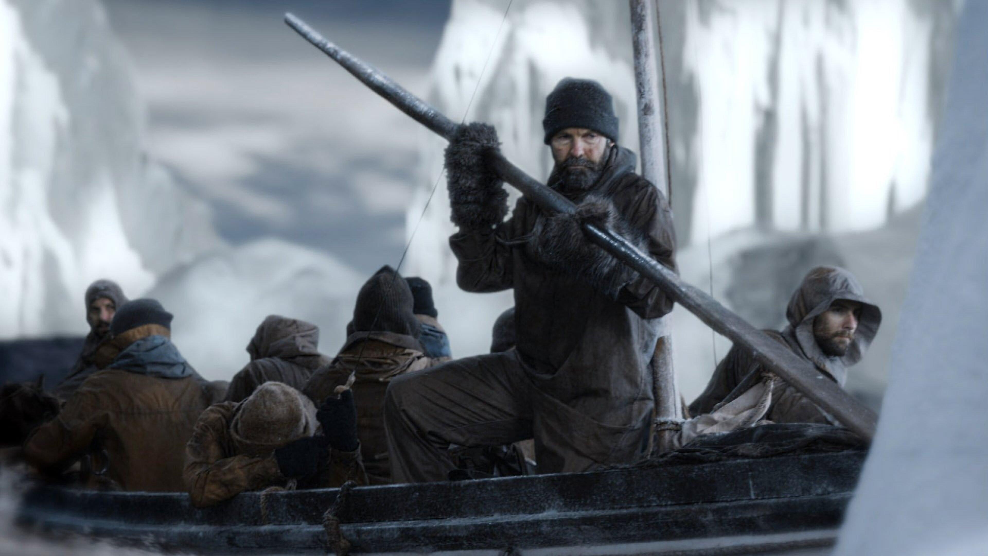 Backdrop for Shackleton's Captain