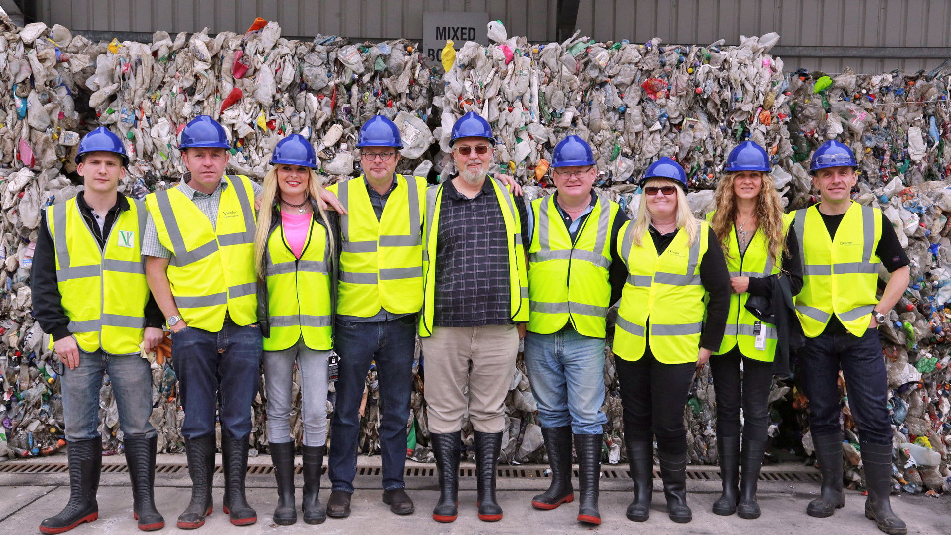 Backdrop for Hugh's War on Waste