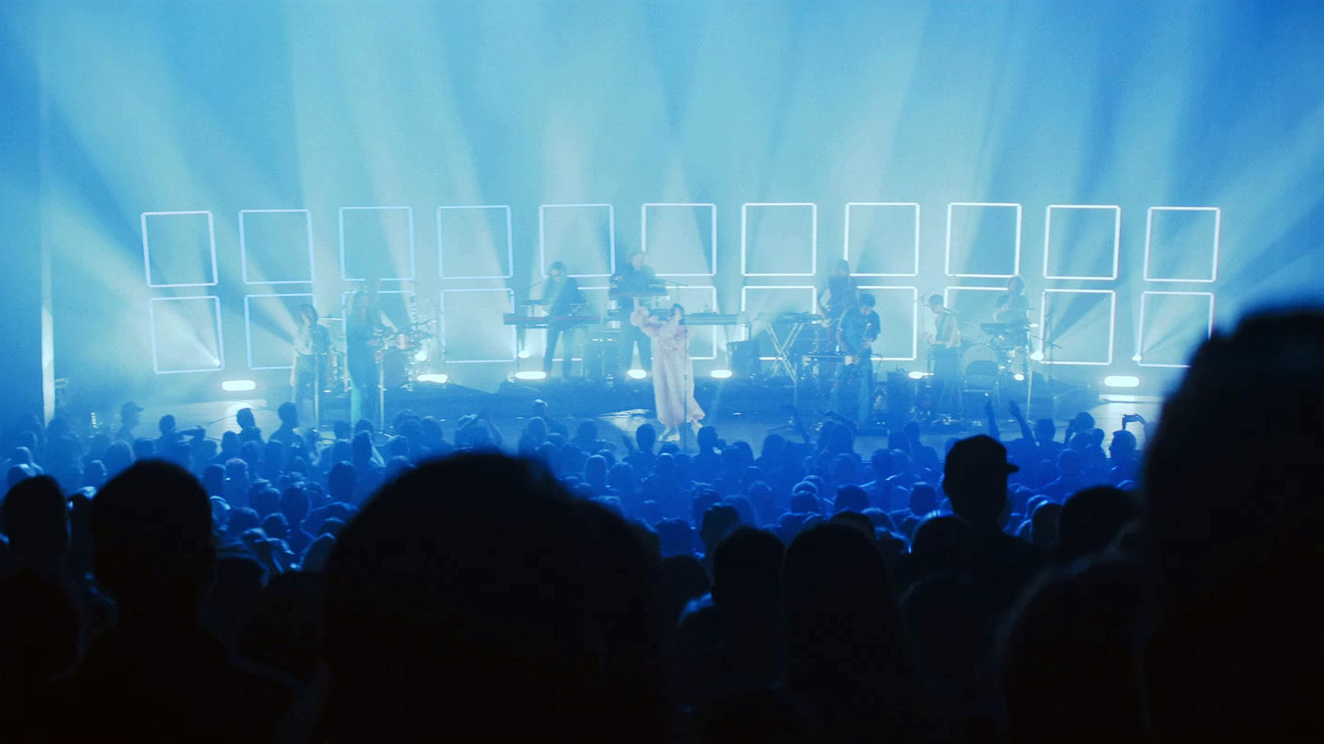 Backdrop for WITH: A Documentary and Concert Film About Sylvan Esso