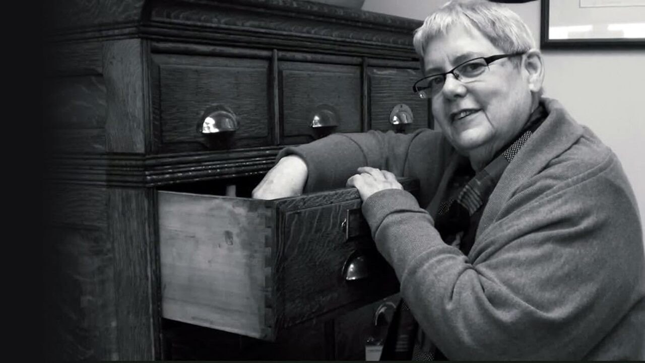 Backdrop for In Particular, Barbara Findlay