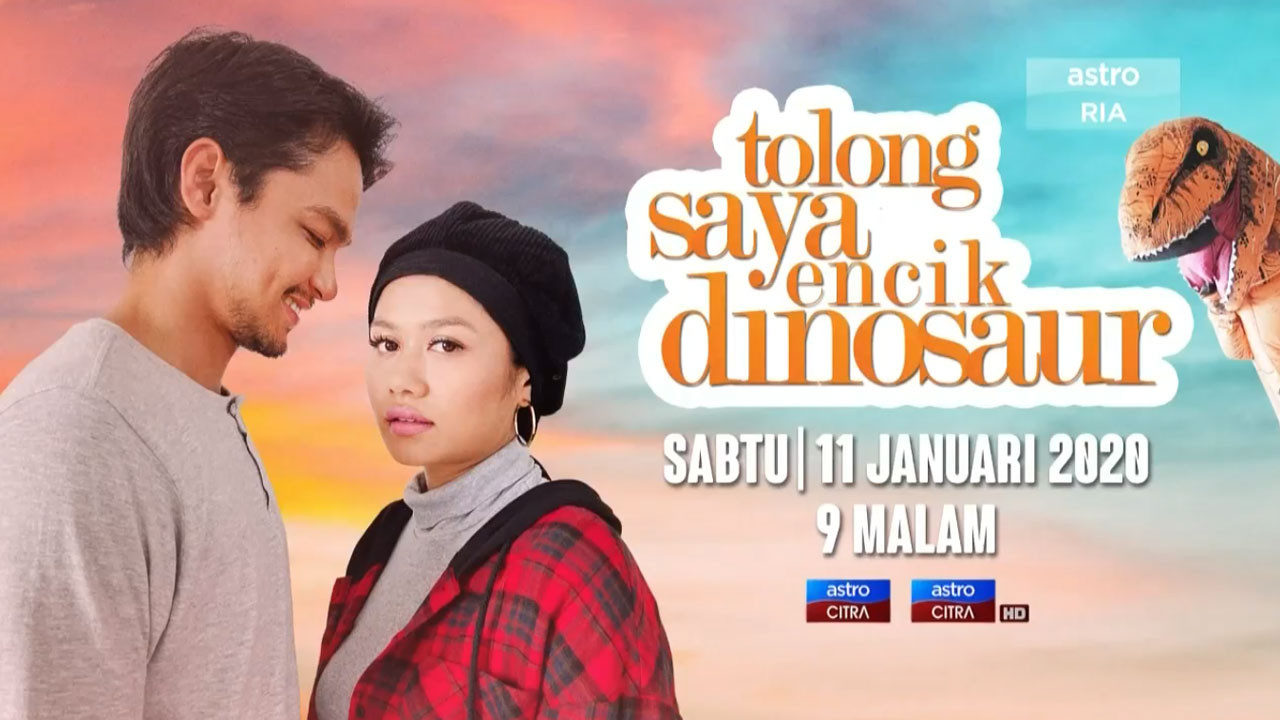 Backdrop for Tolong Saya Encik Dinosaur