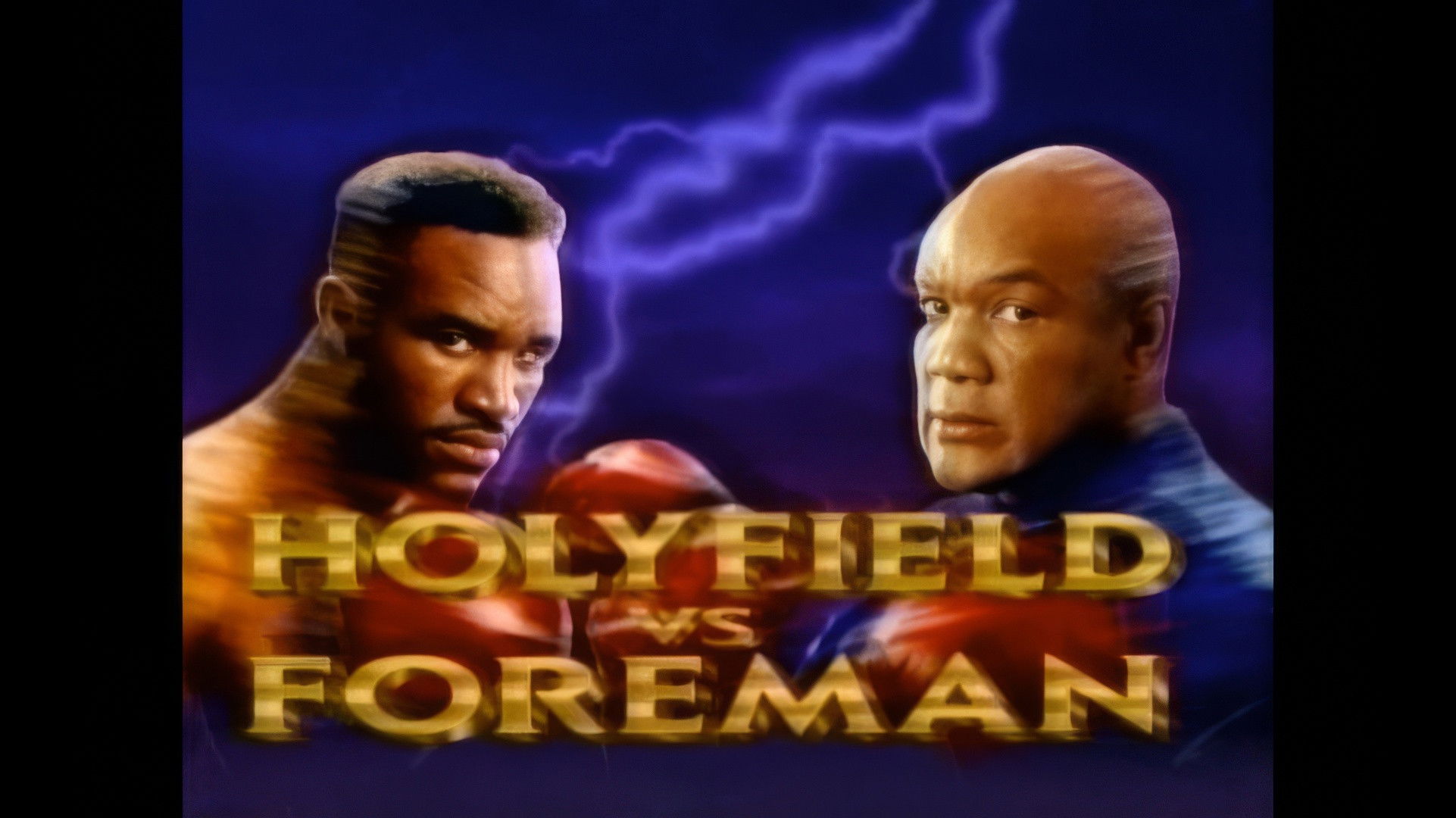 Backdrop for Evander Holyfield vs. George Foreman