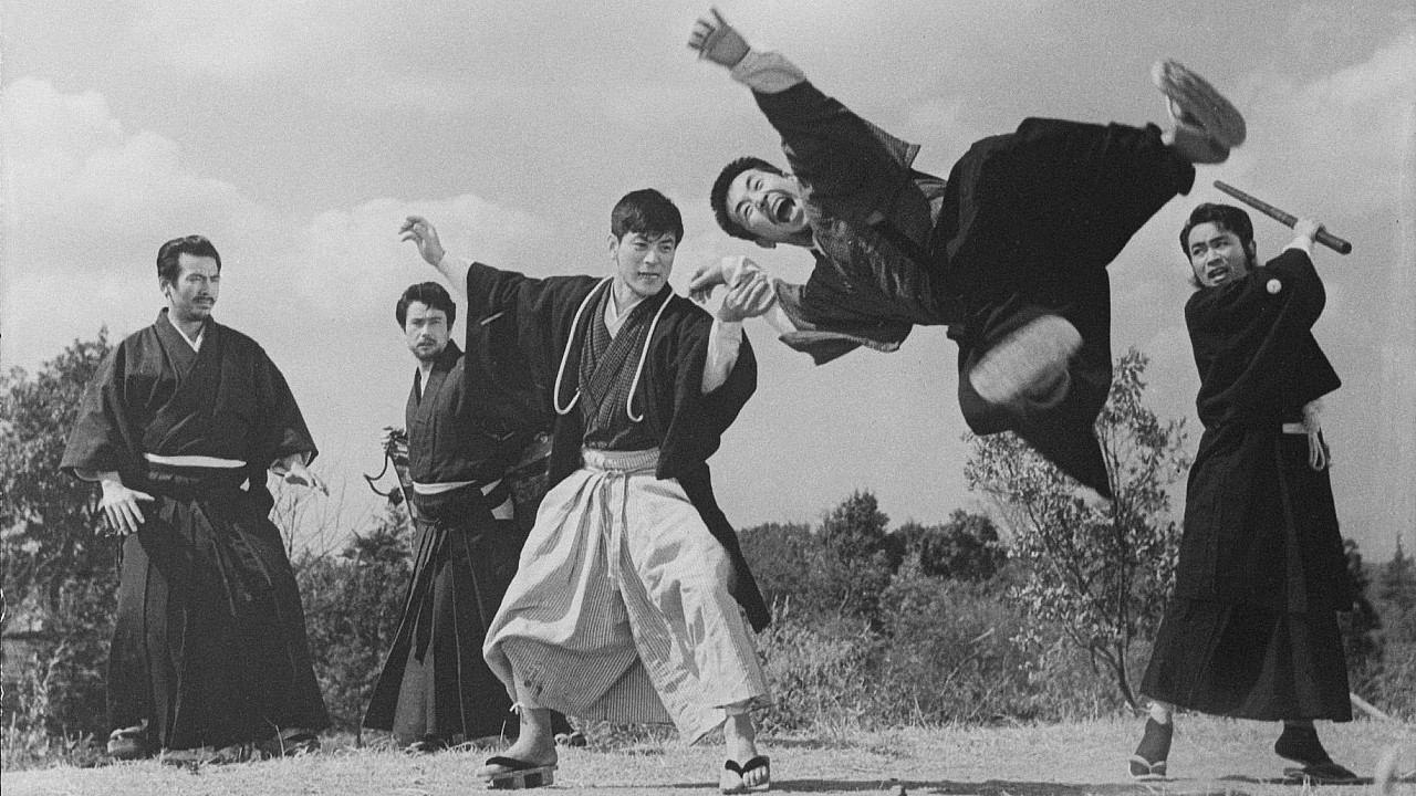 Backdrop for Kodokan Under a Morning Moon