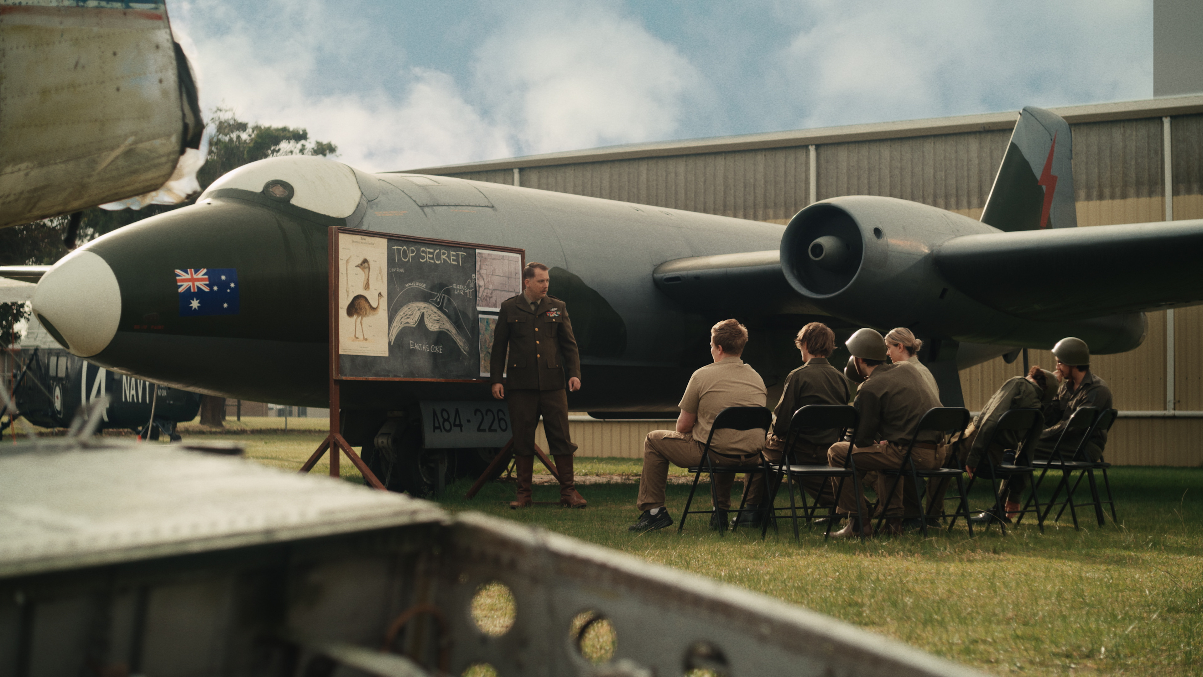 Backdrop for The Emu War