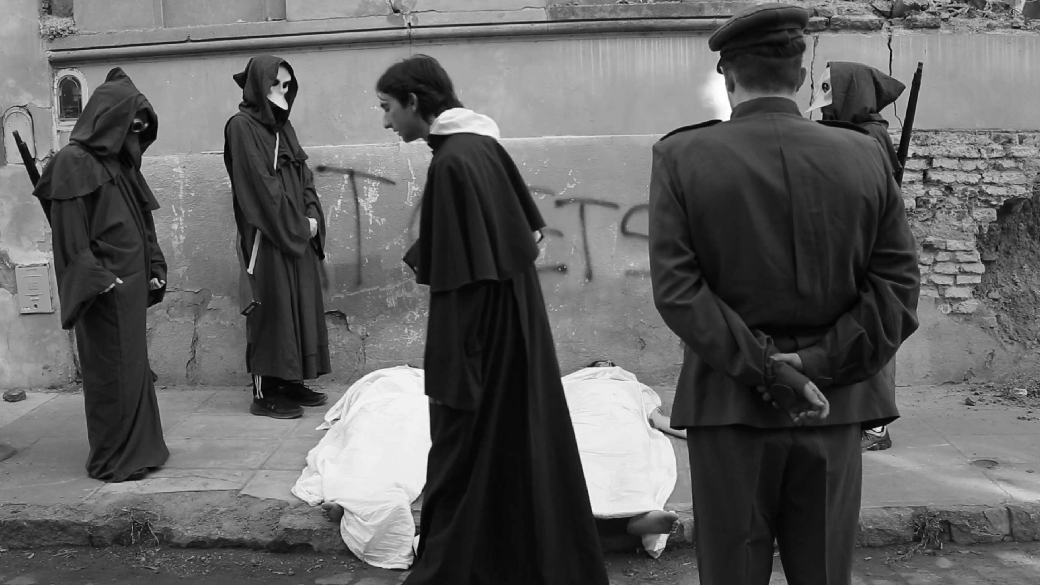 Backdrop for La Máscara de la Peste